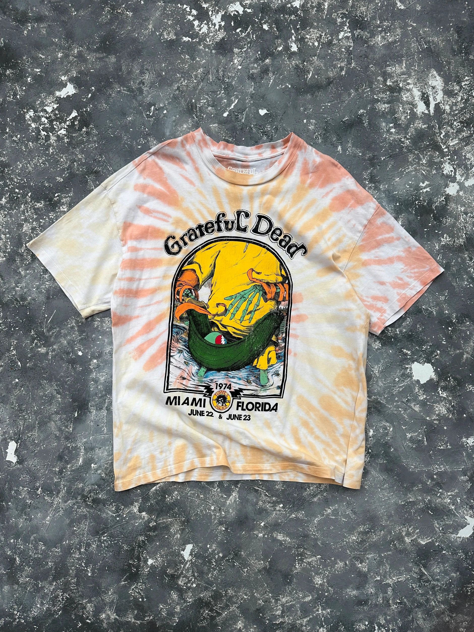 Band Tees greatful dead shirt music rock metal tie dye Size US M / EU 48-50 / 2 - 1 Thumbnail