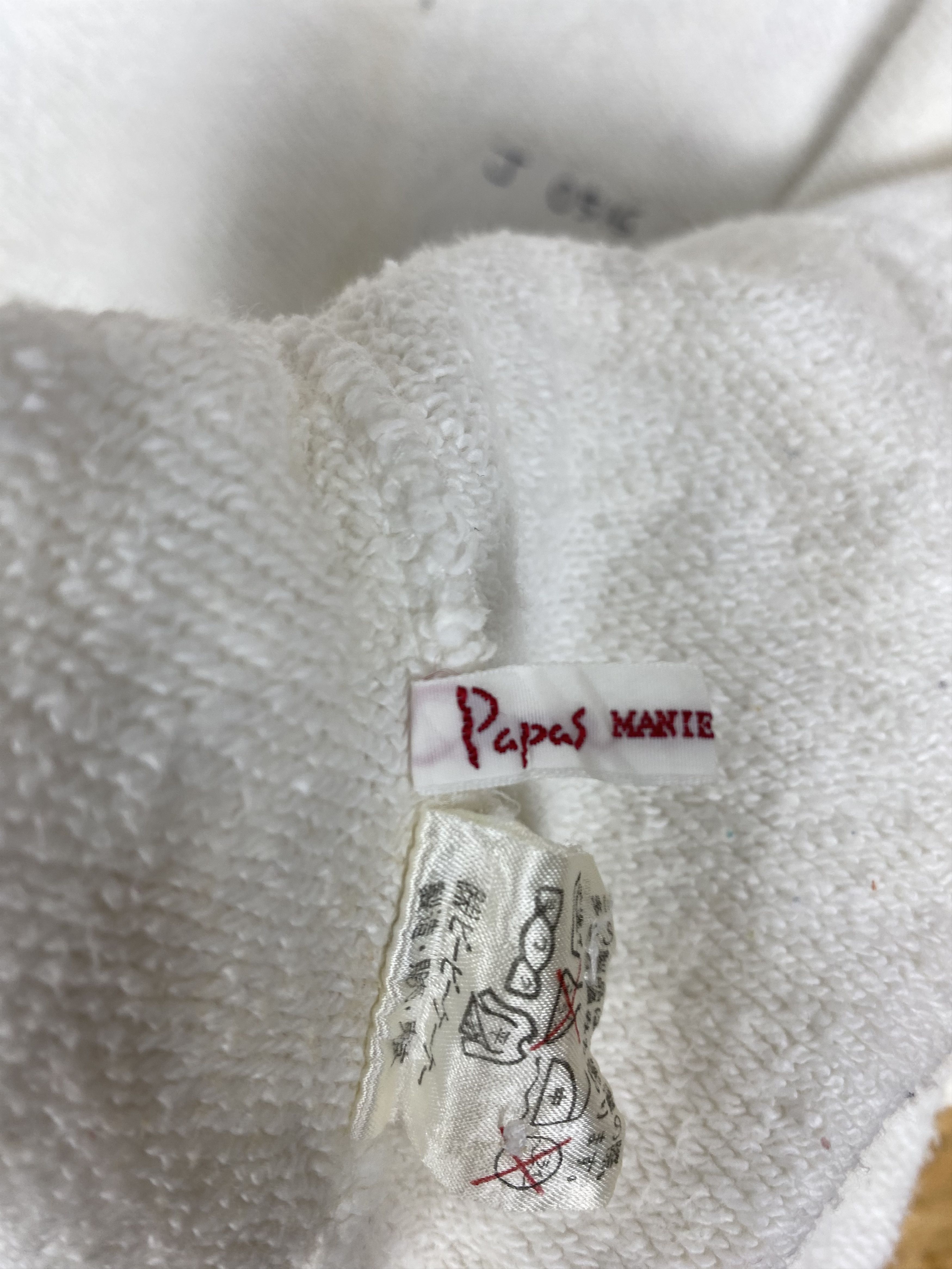 Japanese Brand Vintage Papas Button Up Sweatshirts DJ05016 Size US XL / EU 56 / 4 - 9 Thumbnail
