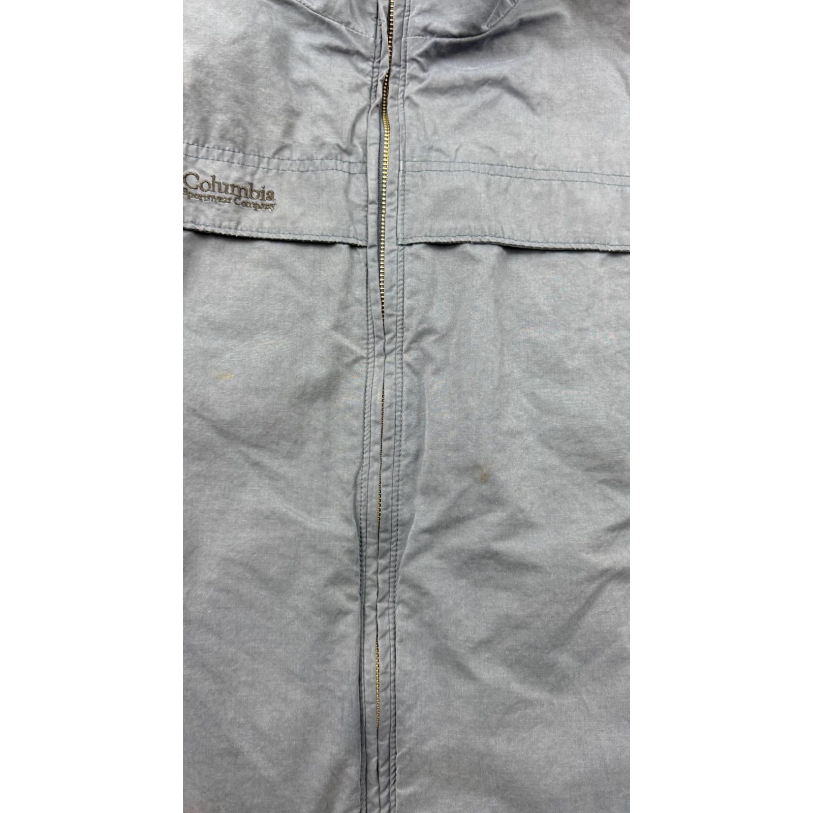 Vintage Columbia Jacket Mens M Blue Windbreaker Full Zip Insulated Fleece Lined Casual Fall Winter Size US M / EU 48-50 / 2 - 4 Thumbnail