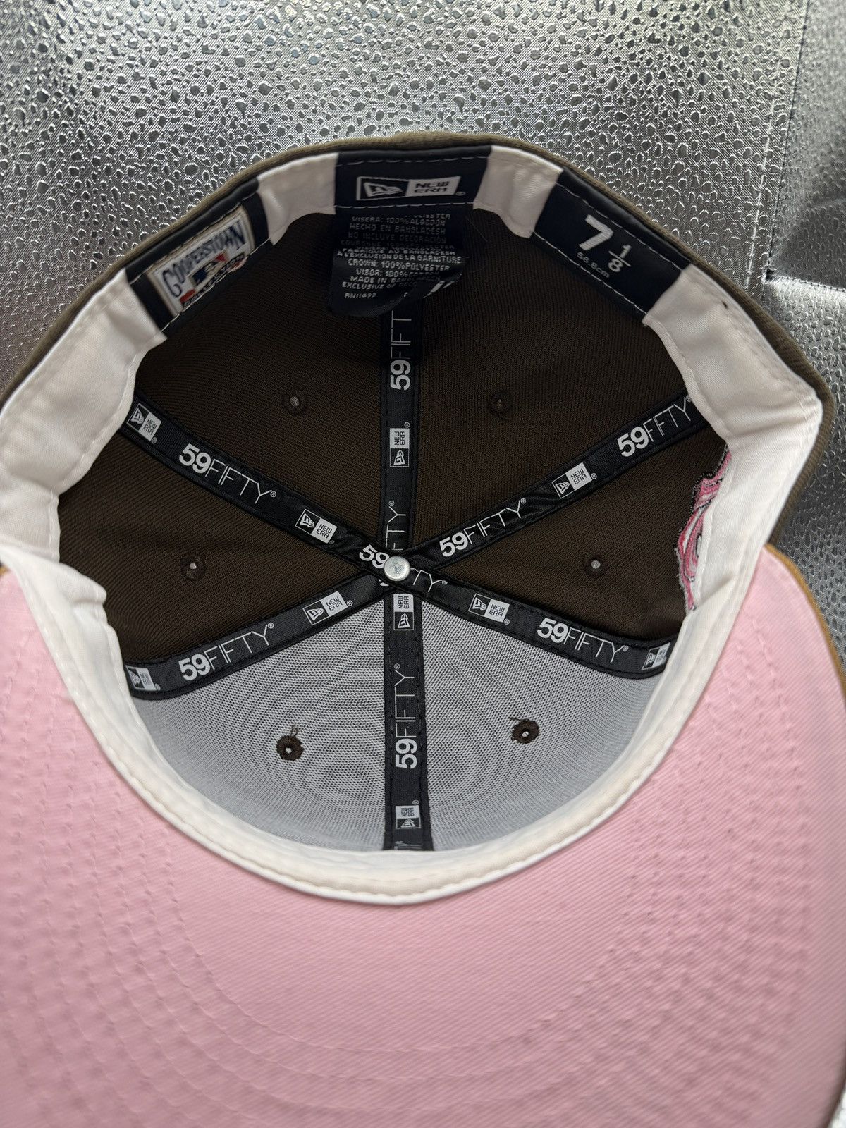 New Era Tampa Bay Rays New Era - Brown/Green/Pink Fitted SZ 7 1/8 Size ONE SIZE - 4 Thumbnail