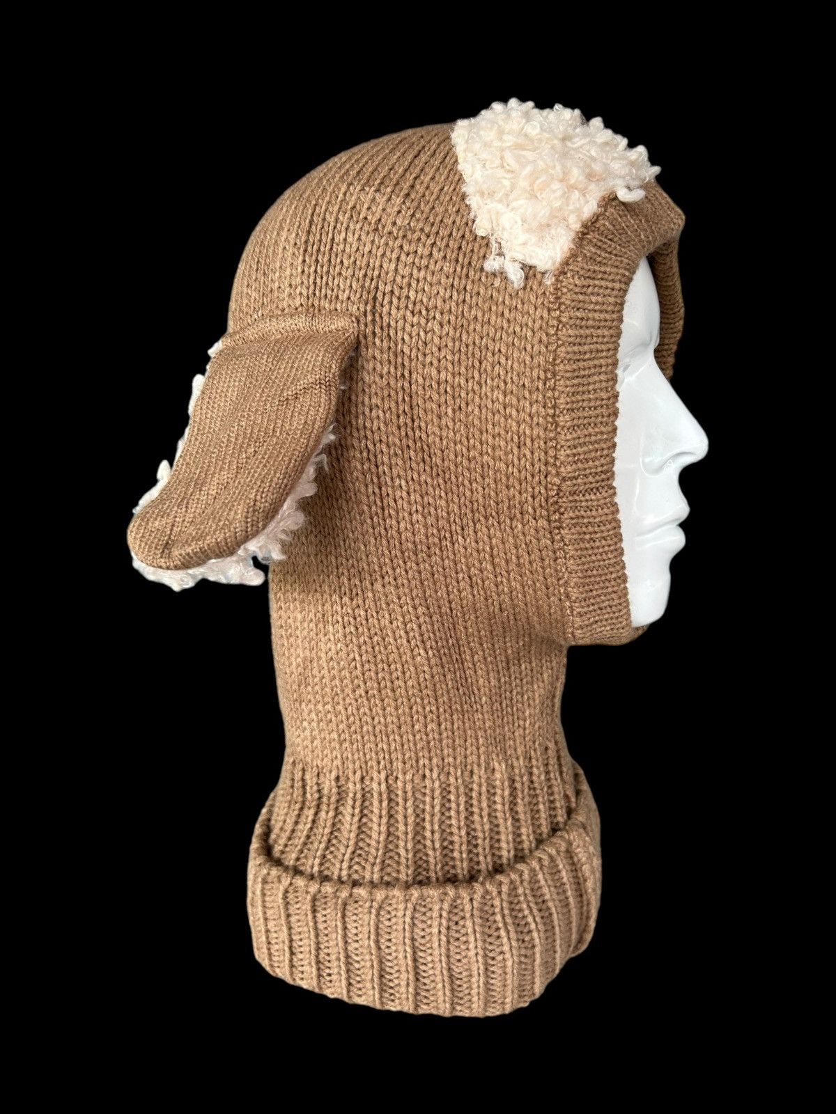 Japanese Brand × Kapital × Vintage Balaclava Masked Bunny Devil Beanie Hats knitt Rare Size ONE SIZE - 1 Thumbnail