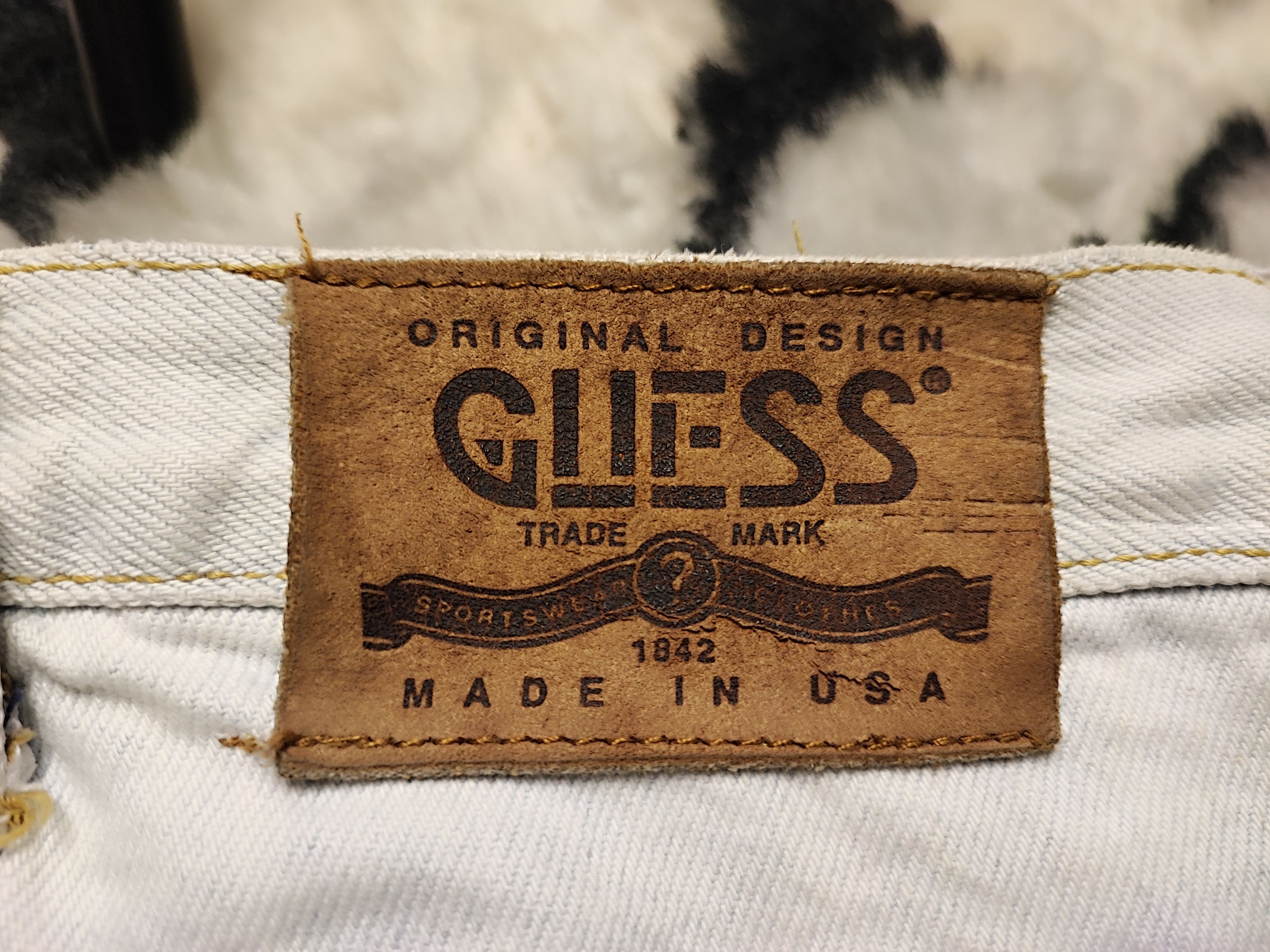 Undercover Vintage 80s Guess Georges Marciano Jeans Made in USA 28x31 Size US 28 / EU 44 - 17 Thumbnail