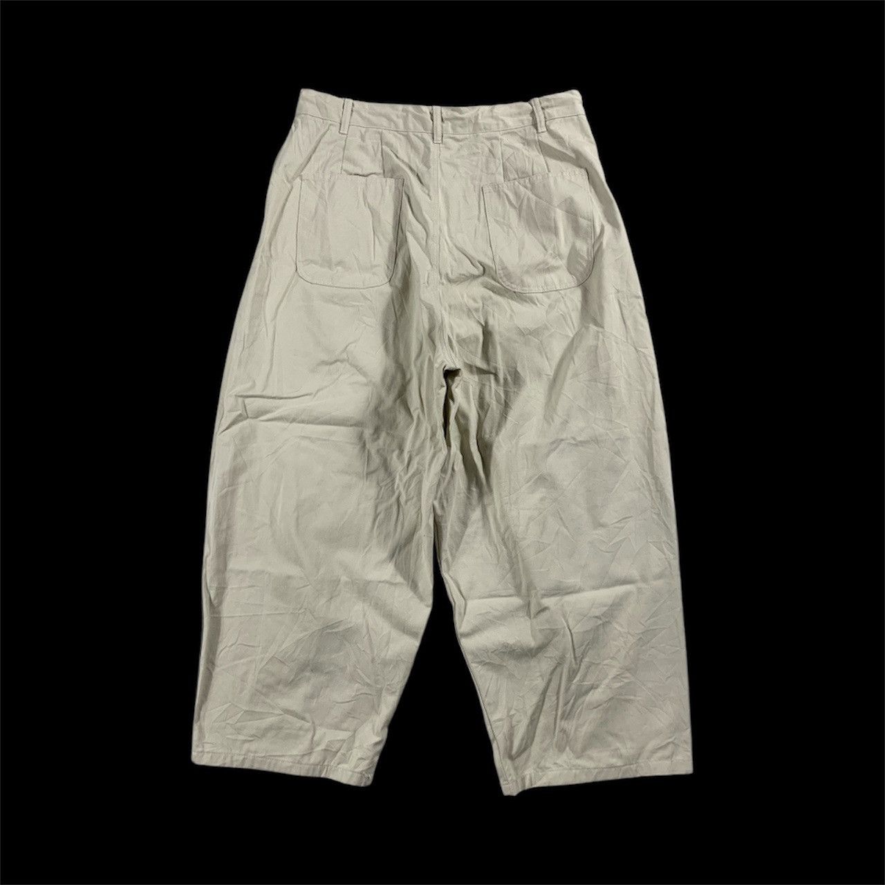 Yohji Yamamoto Costes one tuck twill balloon pants Size US 35 - 2 Thumbnail