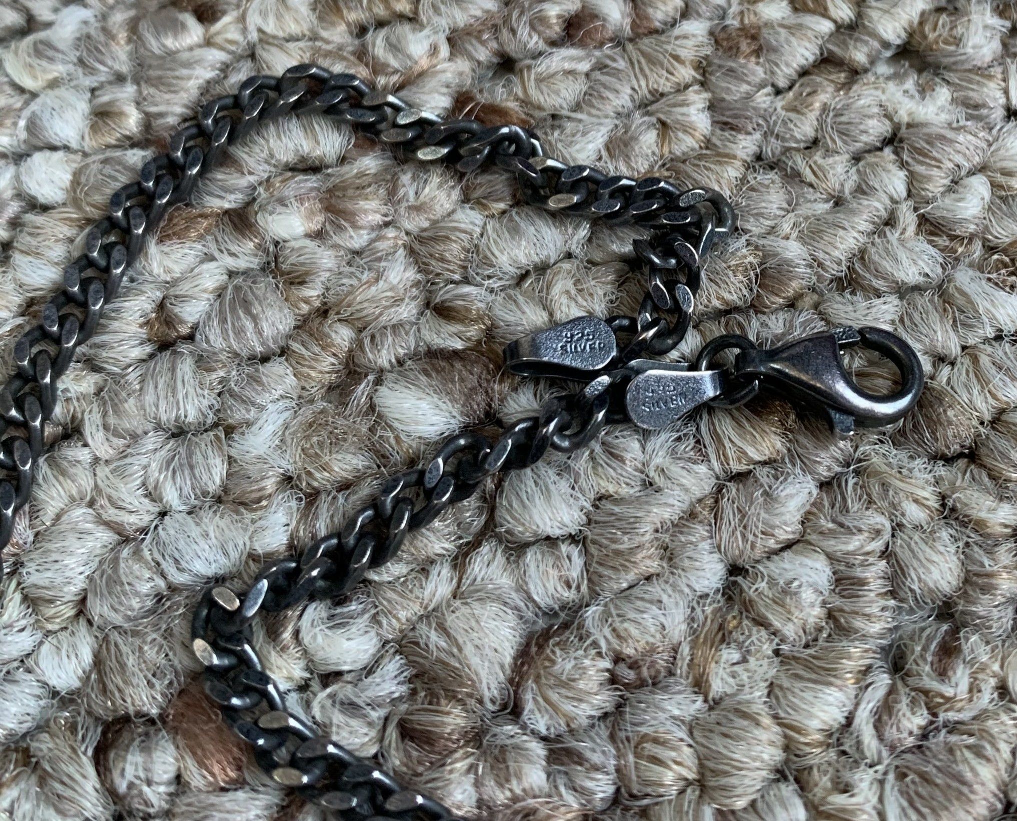 Jam Home Made × Number (N)ine FW03 Number (N)ine Crying Heart Sterling Silver Necklace Size ONE SIZE - 11 Thumbnail