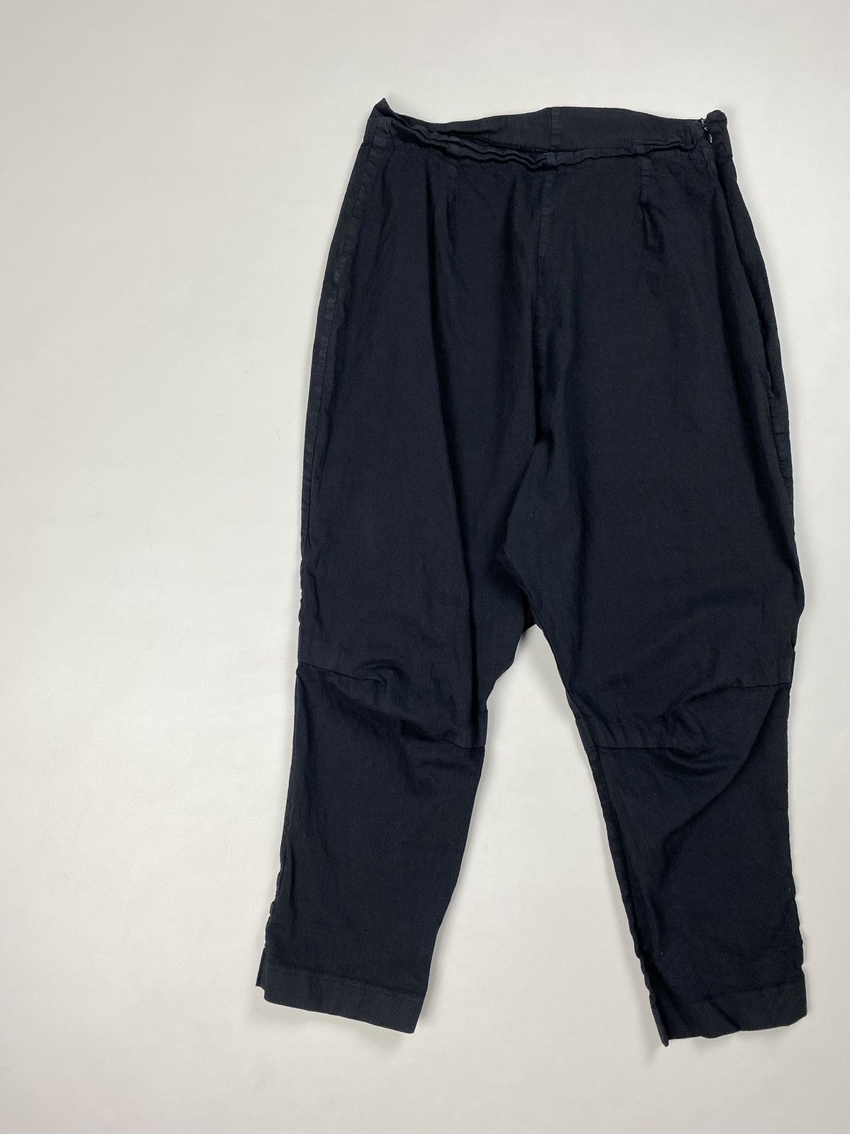 Rundholz Rundholz black label drop crotch avant-garde pants trousers Size 28" / US 6 / IT 42 - 2 Thumbnail