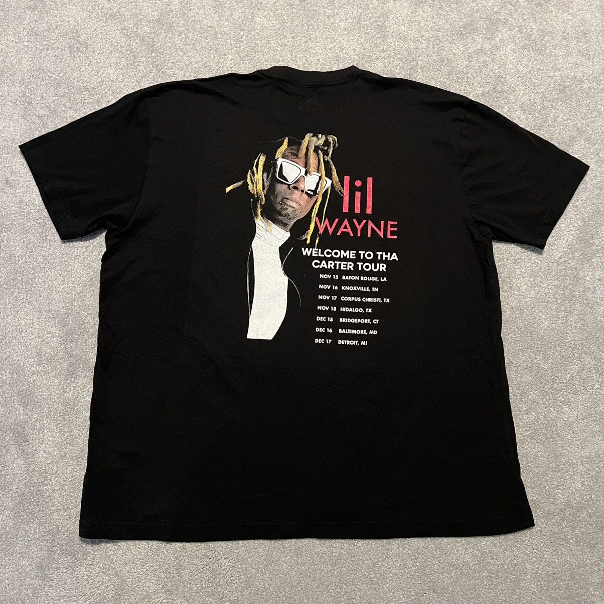 Rap Tees × Vintage Vintage Style Lil Wayne Welcome To Tha Carter Tour Rap Tee Size US XXL / EU 58 / 5 - 4 Thumbnail