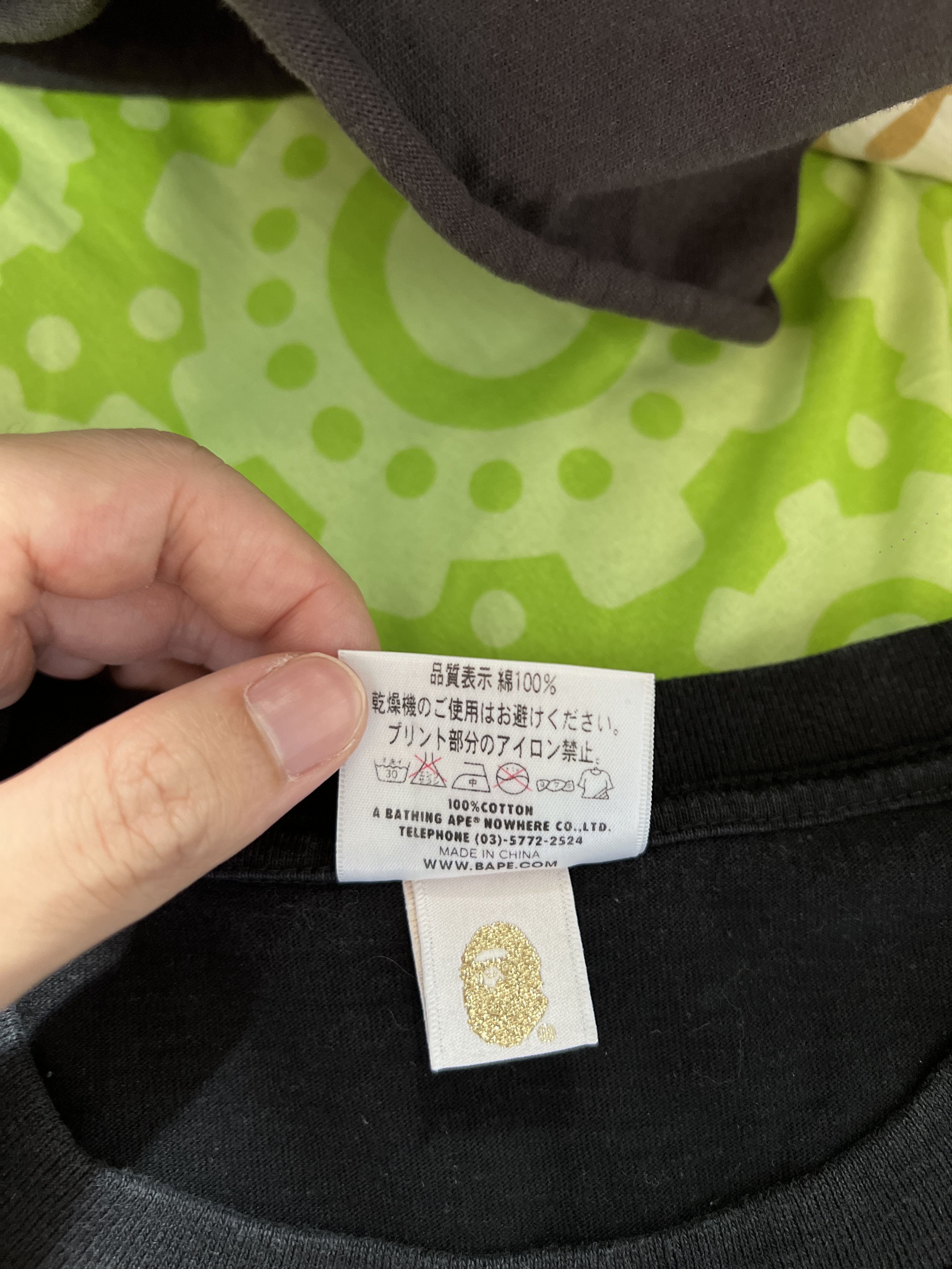 Bape bape tee Size US L / EU 52-54 / 3 - 3 Thumbnail