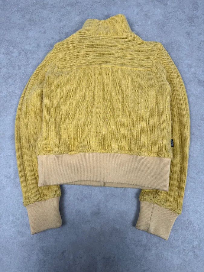 Moschino 2000s Moschino Wool Yellow Buttoned Jacket Size S / US 4 / IT 40 - 3 Thumbnail