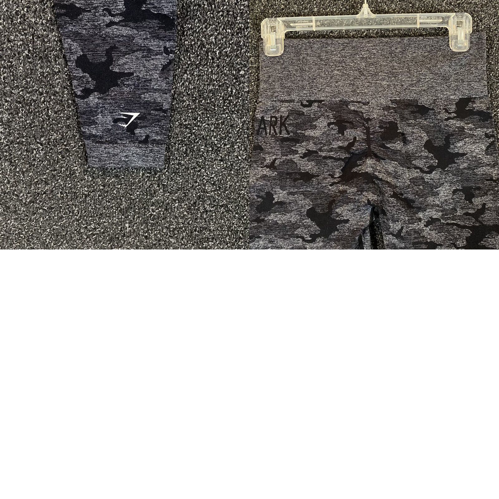 Gymshark Gymshark Leggings Womens XS/S 27” Waist Camo Gray Adapt Seamless High Waist Tapered Activewear Compression Size 28" / US 6 / IT 42 - 8 Thumbnail