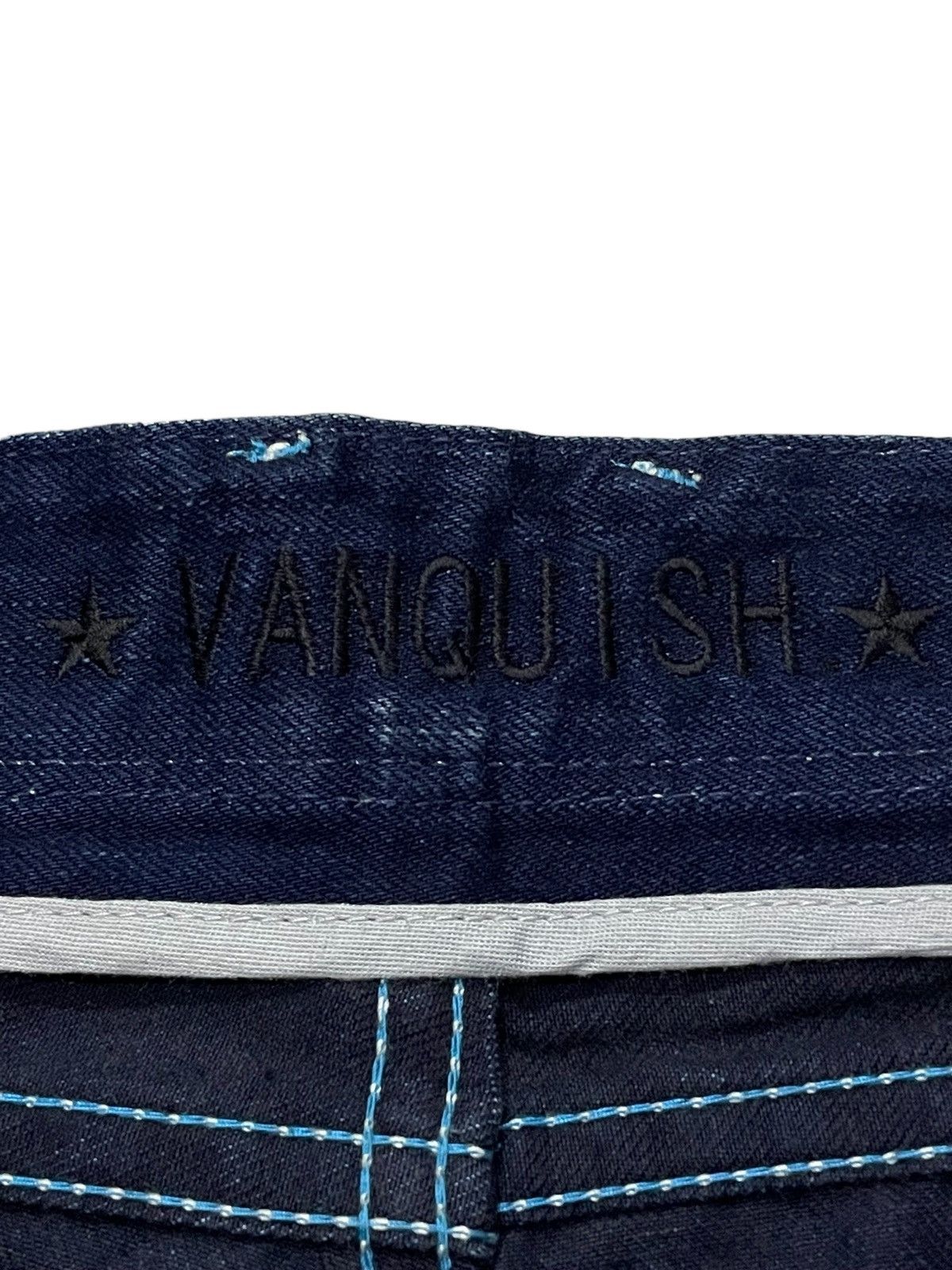 GOSTAR DE FUGA × Vanquish Vanquish Japan Paint Coated Flared Jeans Size US 32 / EU 48 - 17 Thumbnail