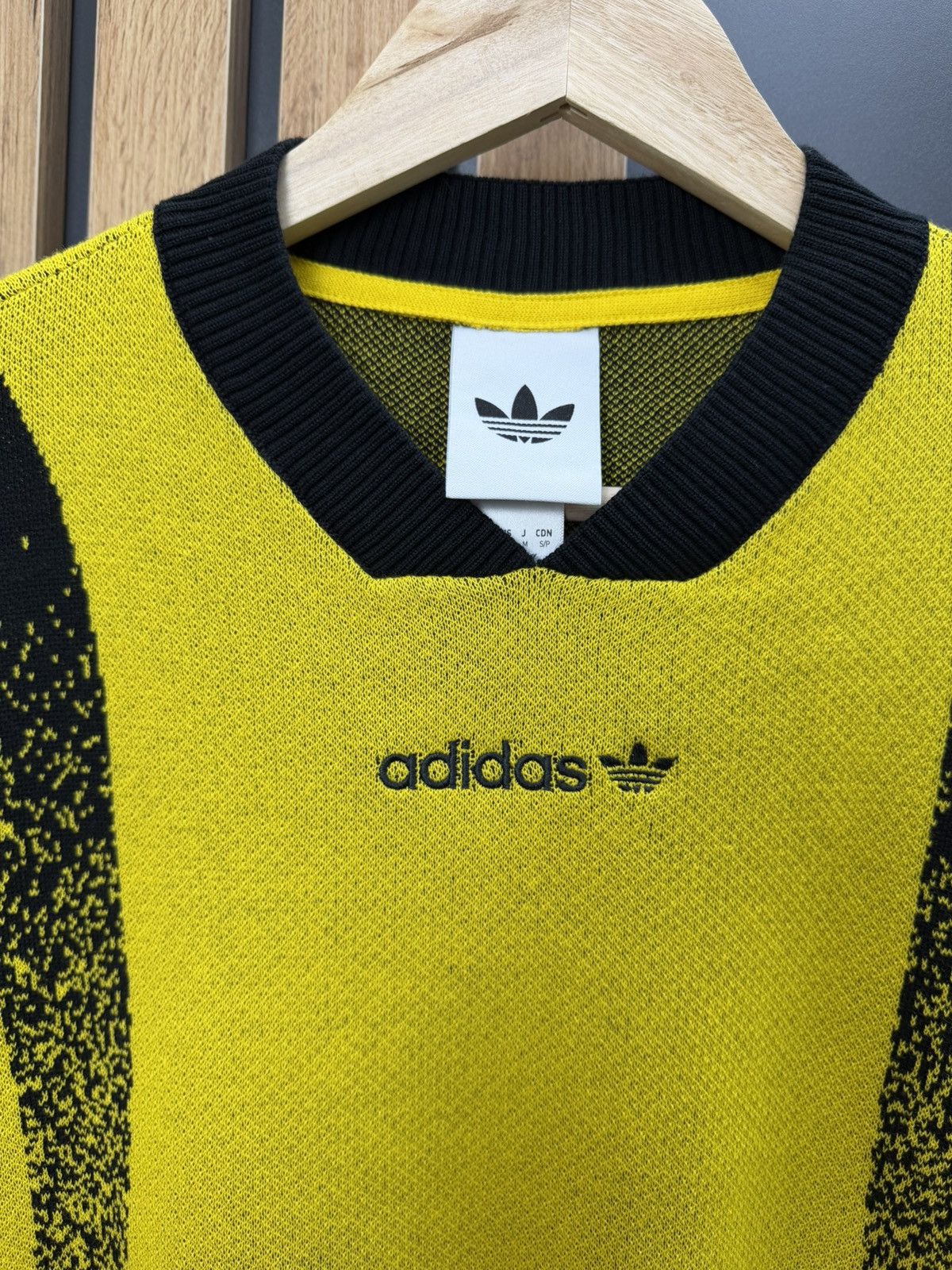 Adidas Adidas Santiago Loose Fully Fashion Knit Jersey Yellow Size US S / EU 44-46 / 1 - 4 Thumbnail
