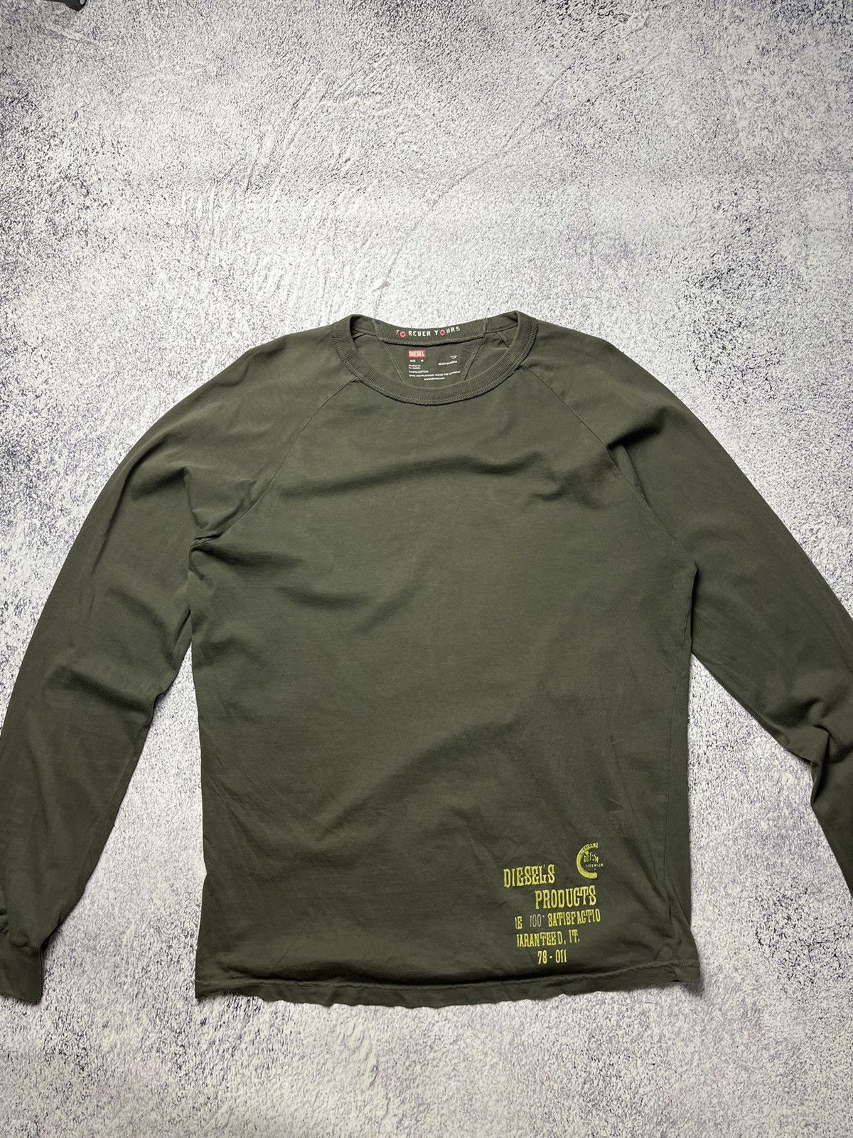 Diesel Vintage Avant Garde Diesel long Sleeve Big Logo size M Size US M / EU 48-50 / 2 - 3 Thumbnail