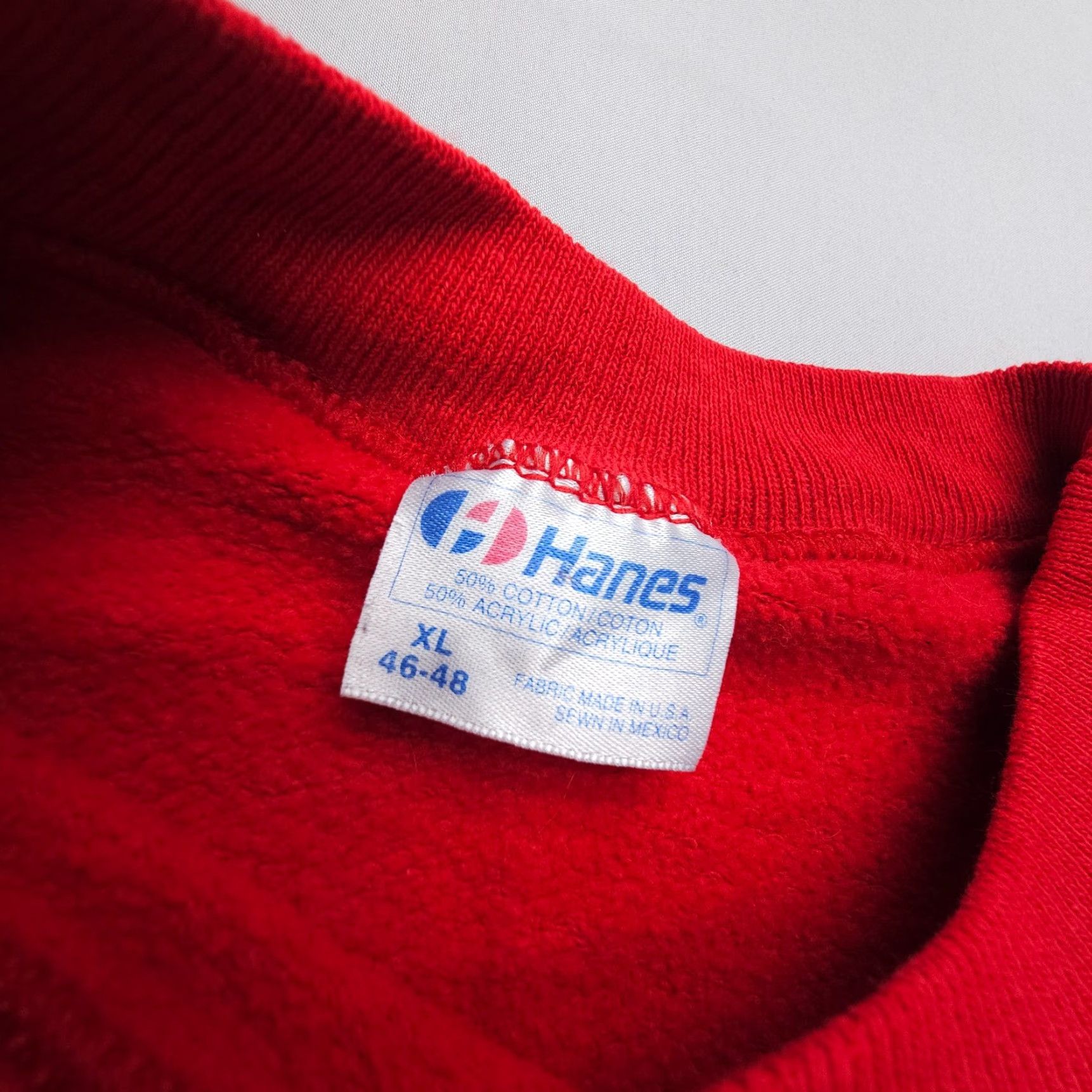 Hanes VINTAGE Hanes Ohio State Buckeyes Sweatshirt Womens XL Red University Logo Pullover Sweatshirt 90s College USA Made Men/Women Shirt Size XL / US 12-14 / IT 48-50 - 6 Thumbnail