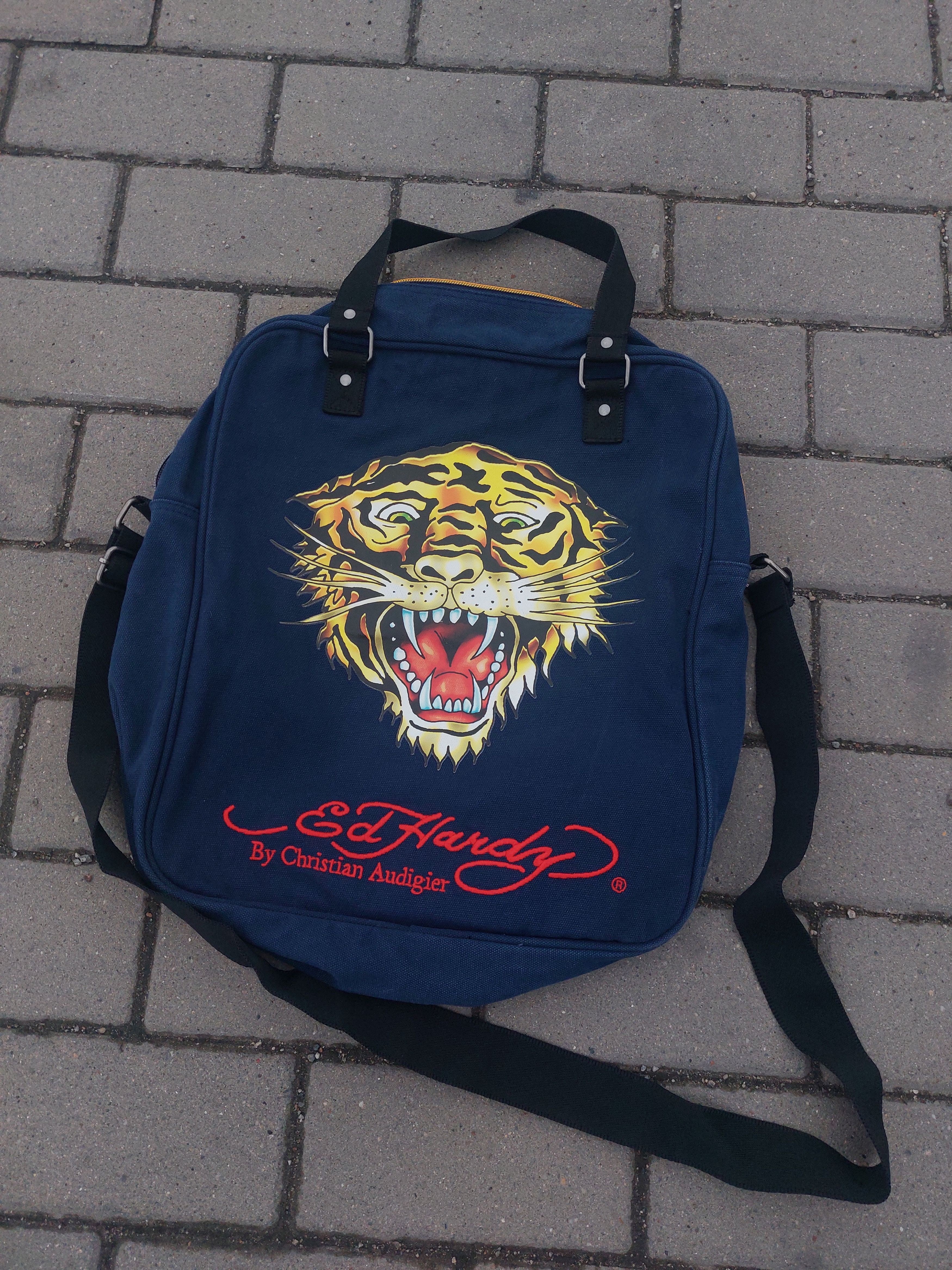 Christian Audigier × Ed Hardy ed hardy x christian audiger tattoo tiger bag 2009 Size ONE SIZE - 1 Thumbnail