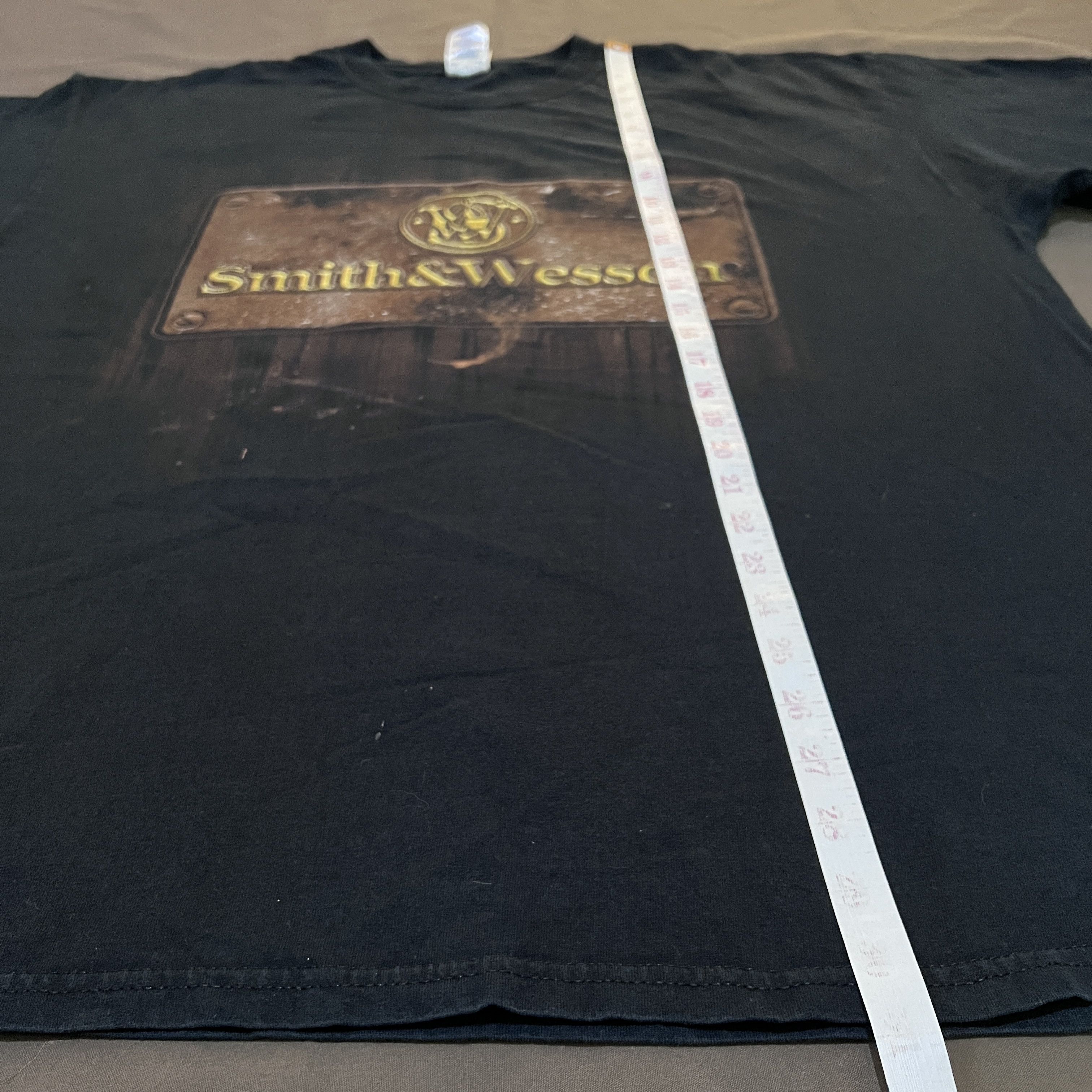 Other Vintage Y2K Smith & Wesson Gun Promo Tee 2XL 911 Oversized Size US XXL / EU 58 / 5 - 11 Thumbnail