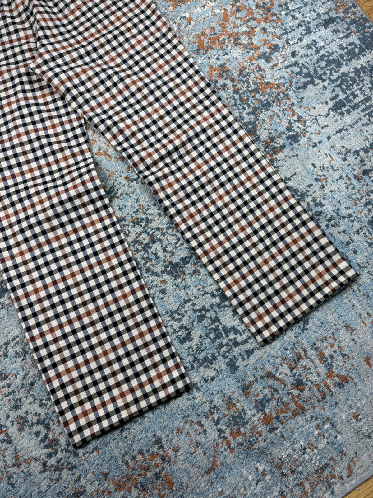 DAKS × Vintage Vintage y2k Daks London pattern checked pants straight fit Size US 32 / EU 48 - 6 Thumbnail