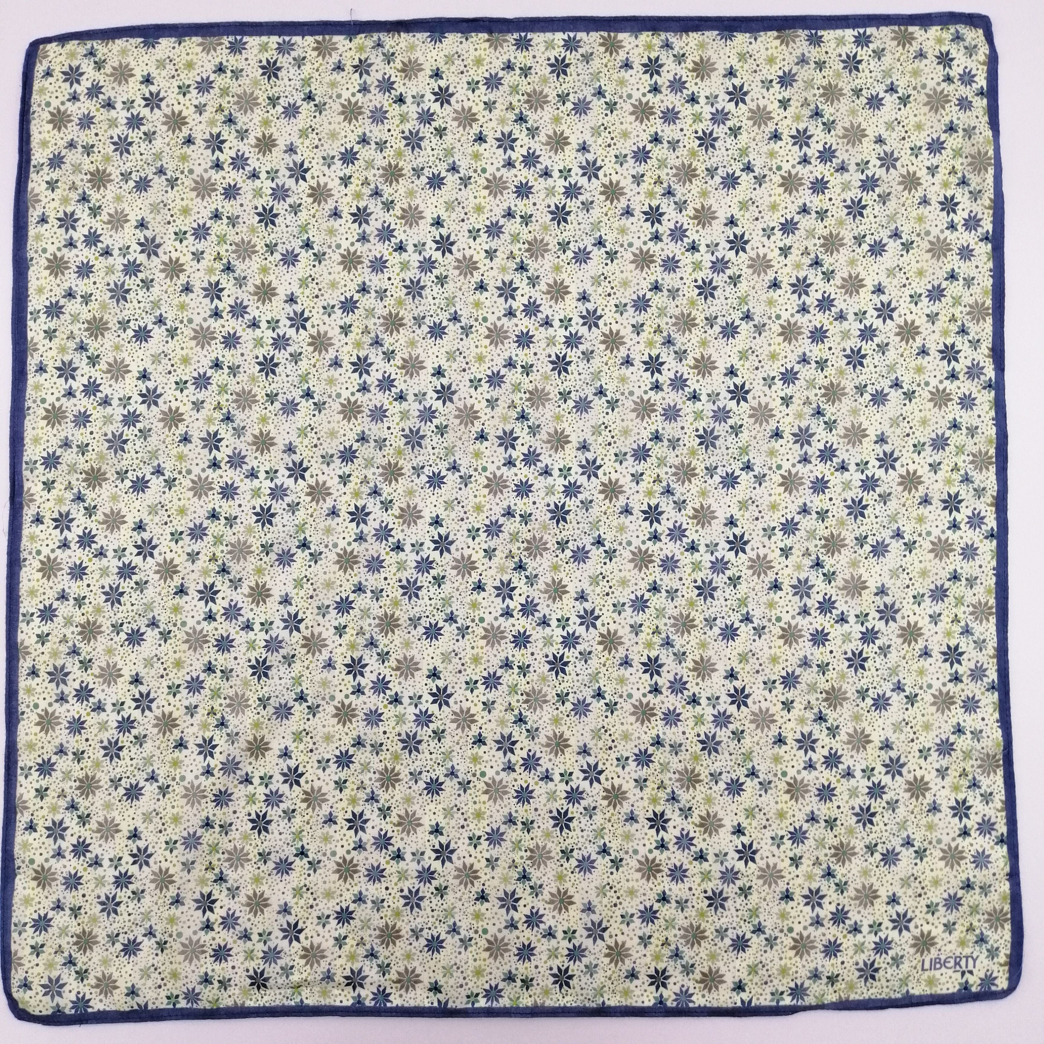 Liberty × Vintage Liberty Handkerchief/Neckerchief/Bandana-KD2463 Size ONE SIZE - 2 Thumbnail