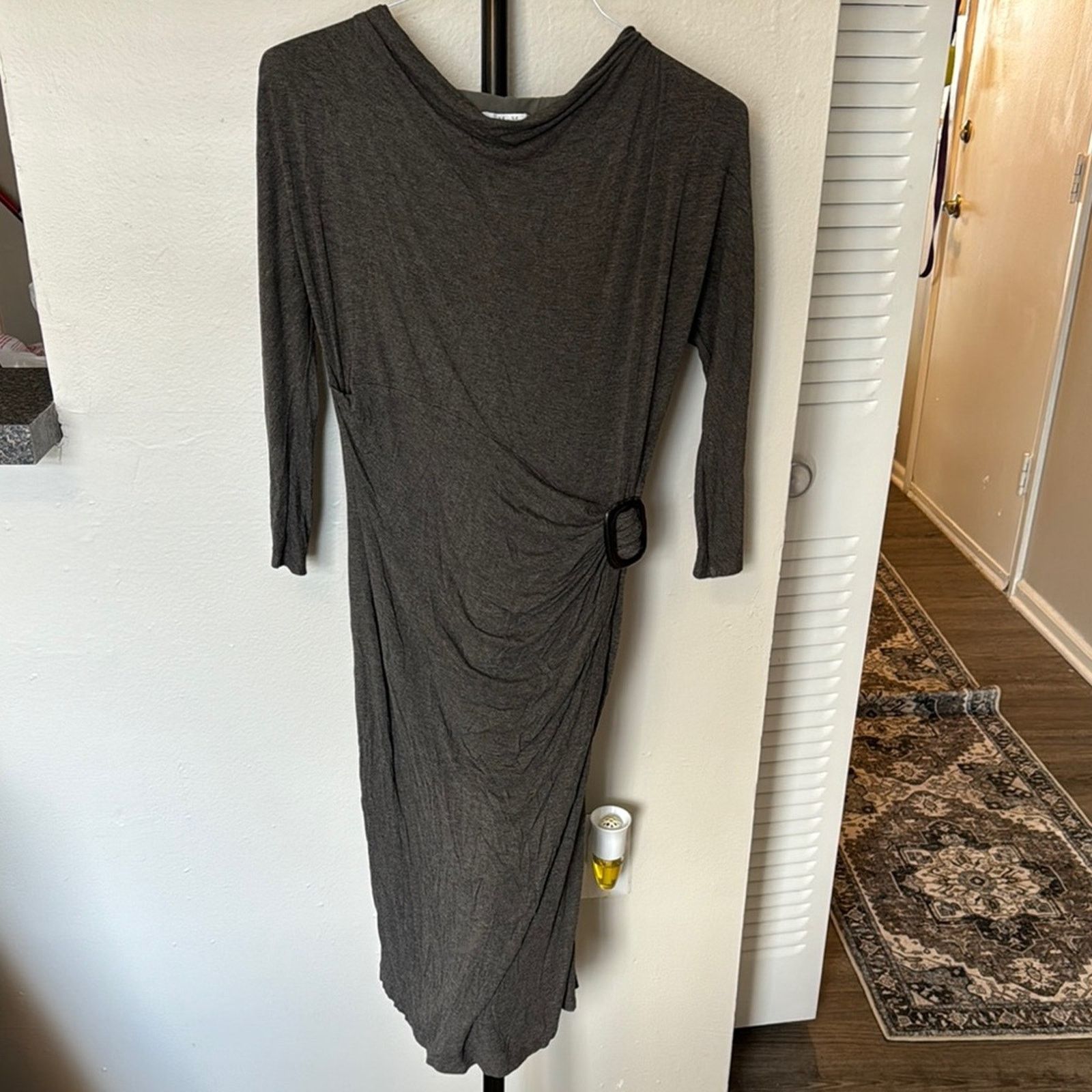 Max Mara Elegant Gray Women's Dress Size XL / US 12-14 / IT 48-50 - 1 Preview