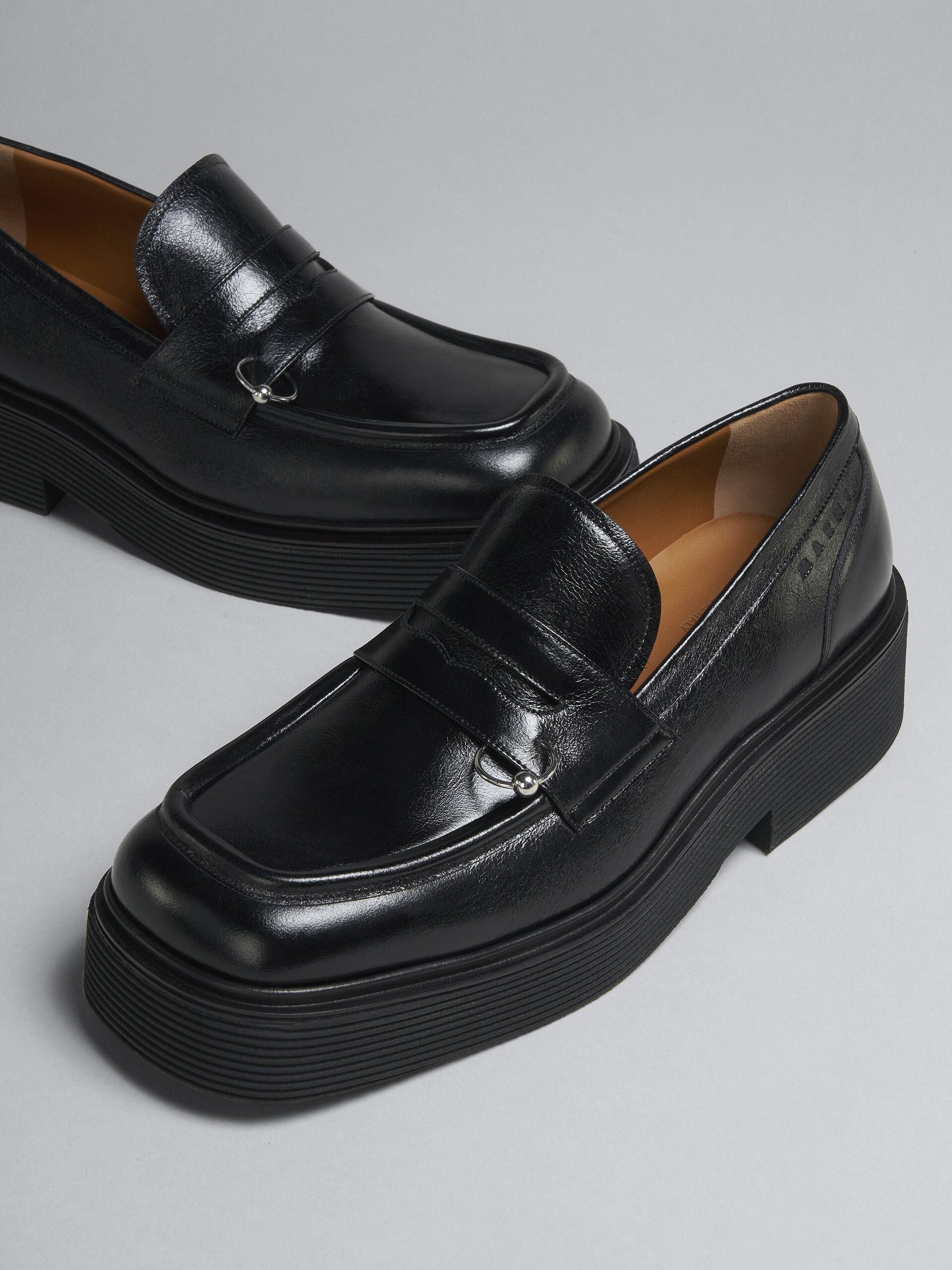 Marni o1w1db10824 Loafer in Black Size US 10 / IT 40 - 4 Thumbnail