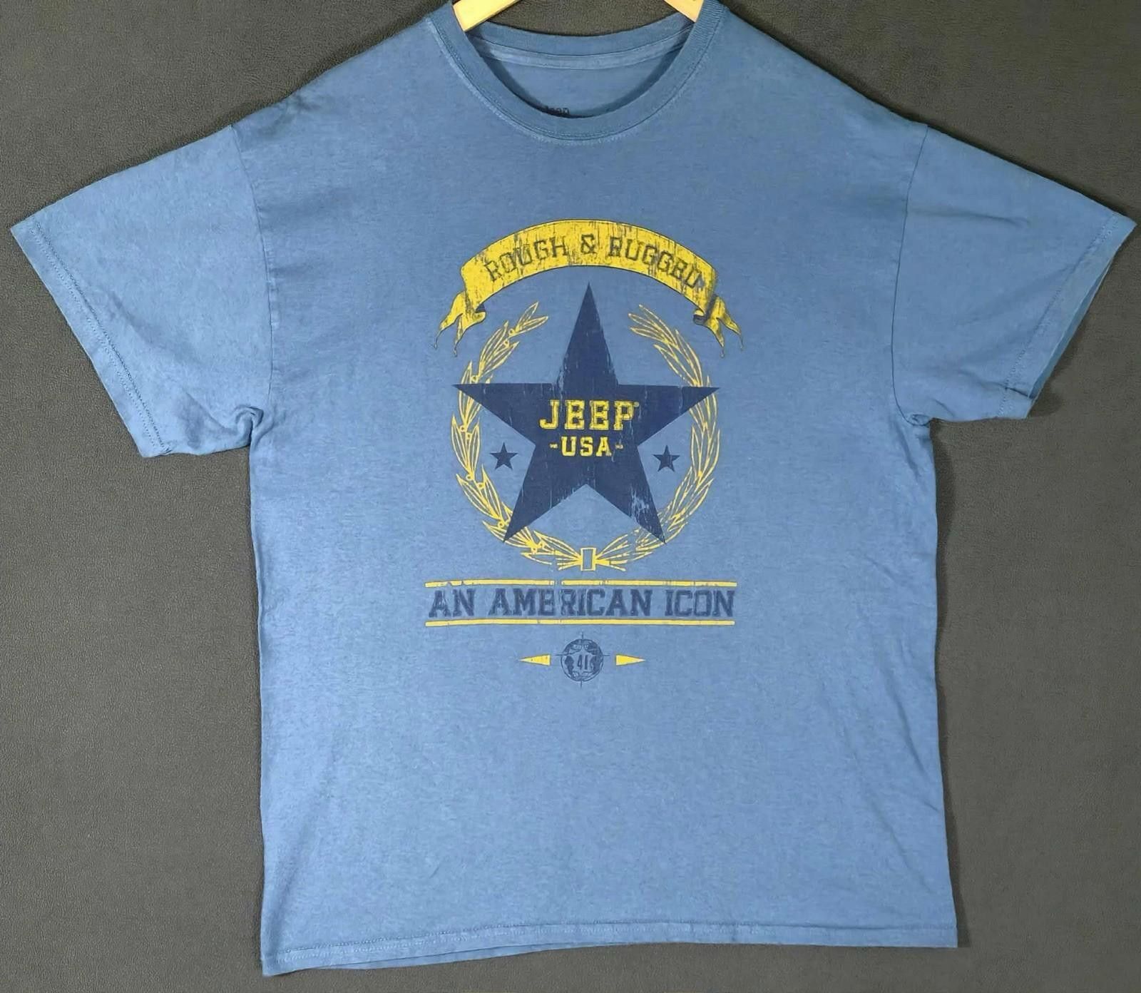 Jeep Jeep USA Rough & Rugged An American Icon Blue Size L #3 Size US L / EU 52-54 / 3 - 1 Thumbnail