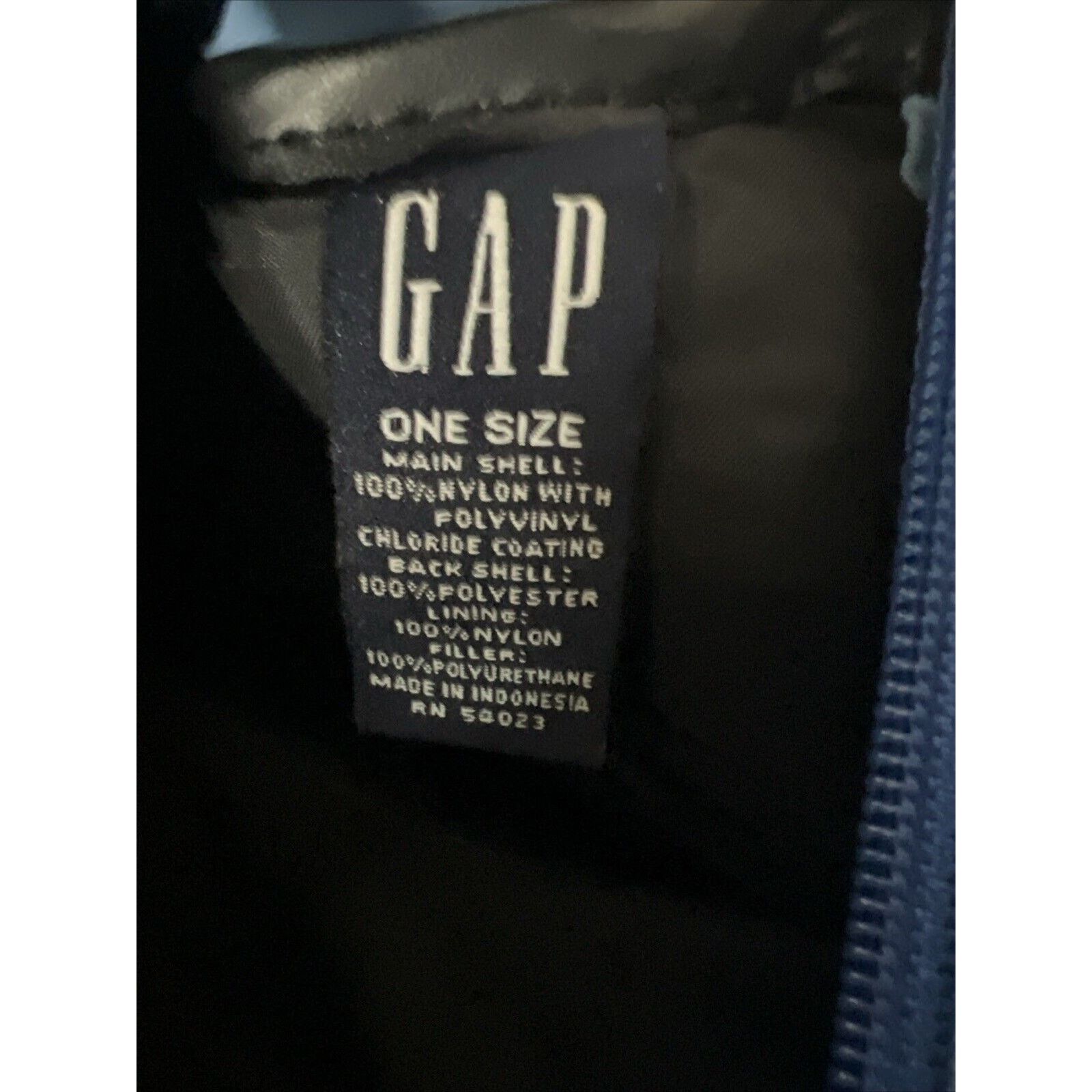 Gap New Vintage Gap Men's Nylon Shoulder Messenger Bag Blue Size ONE SIZE - 4 Thumbnail