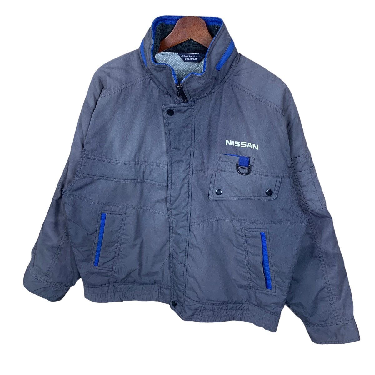 Sports Specialties × Vintage Vintage Nissan Bomber Jacket Big Logo Size US L / EU 52-54 / 3 - 4 Thumbnail