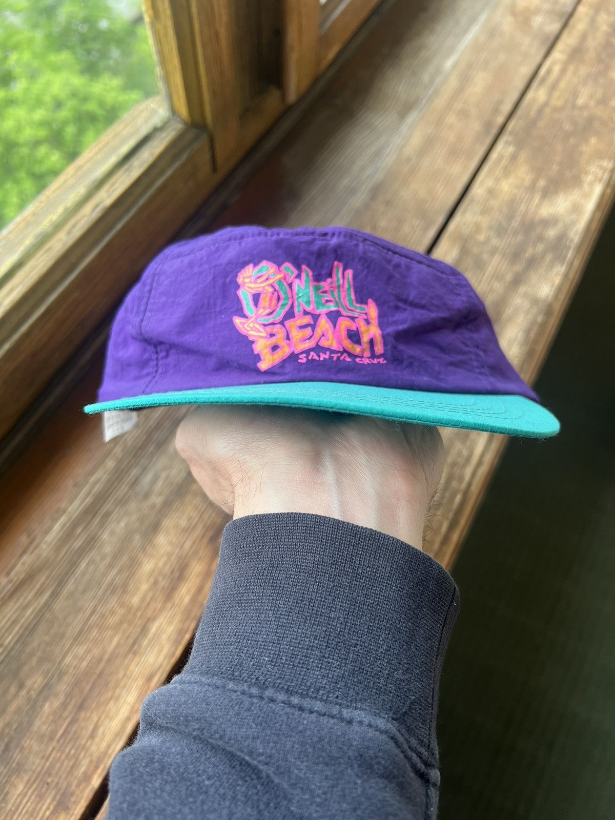Japanese Brand Vintage Y2K ONEILL Santa Cruz Hat Big Logo Streetwear Cap Size ONE SIZE - 4 Thumbnail