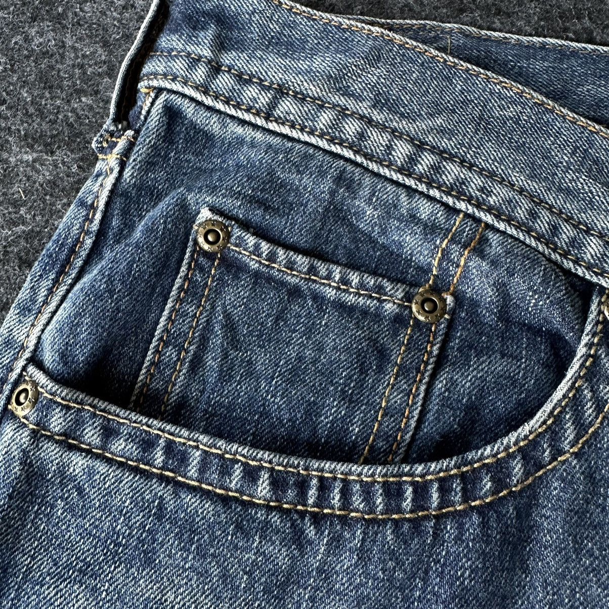American Apparel 90s Rare Cowboy Regular Blue Washed Denim Size 36 D699 Size US 36 / EU 52 - 8 Thumbnail