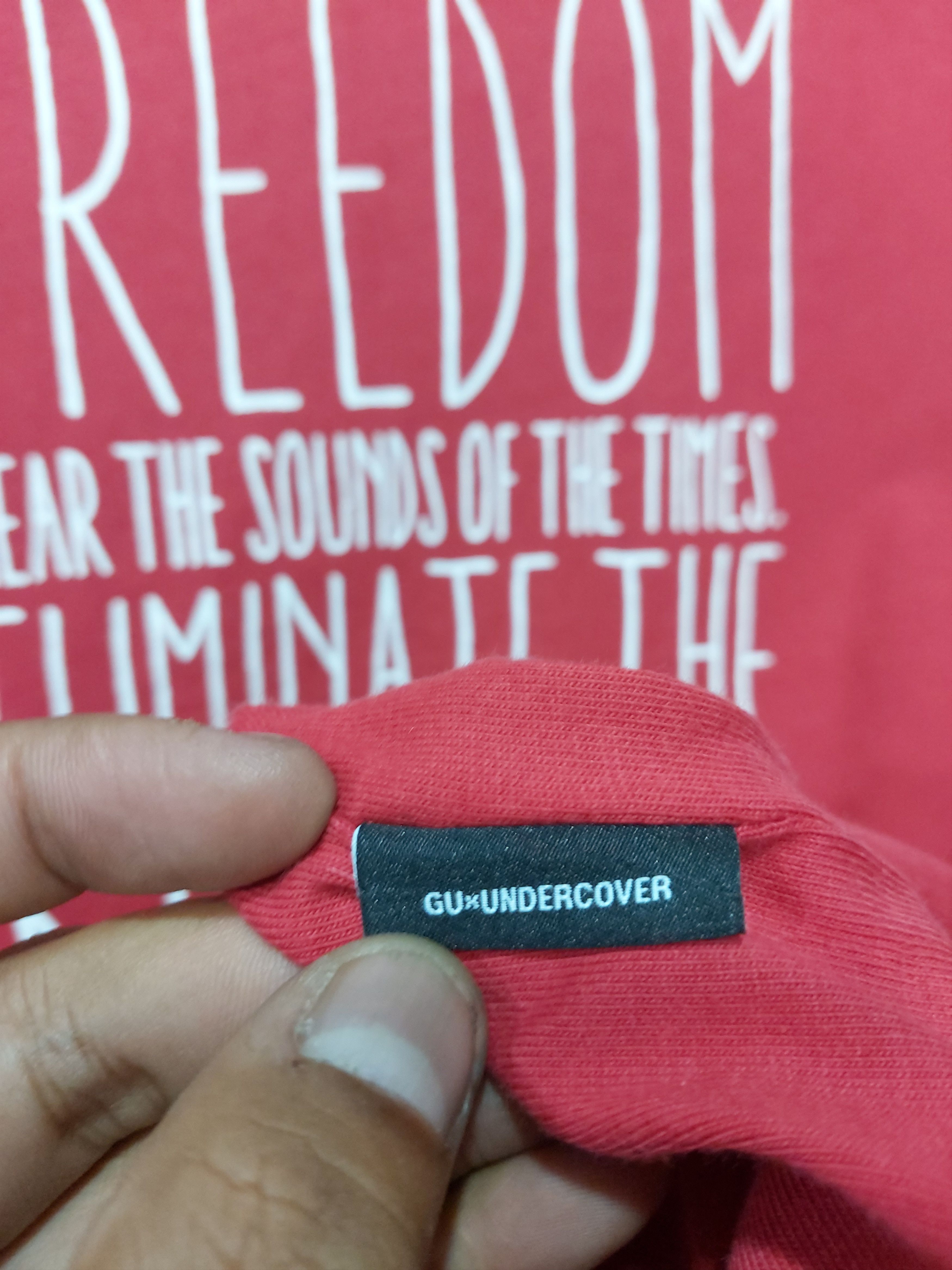 GU × Jun Takahashi × Undercover GU X UNDERCOVER FREEDOM SCRIPT TEE Size US S / EU 44-46 / 1 - 4 Thumbnail