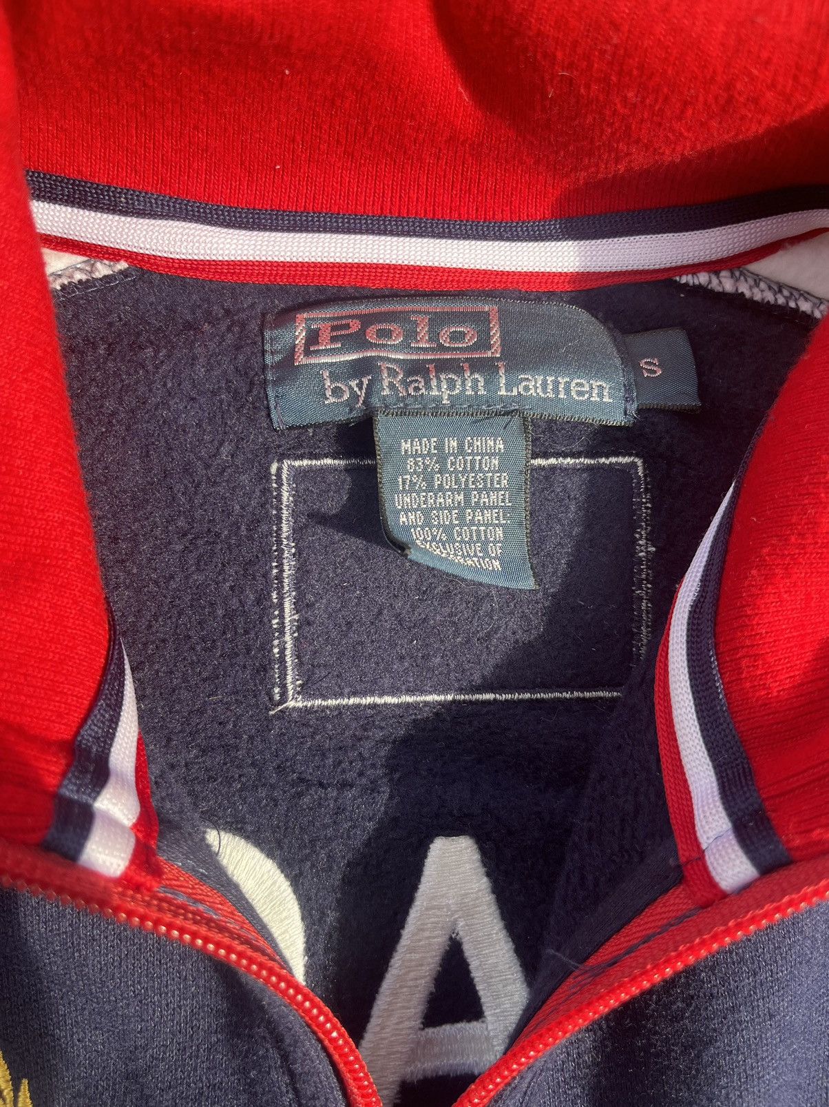 Vintage 2013 United States Polo Racer Jacket Size US S / EU 44-46 / 1 - 4 Thumbnail