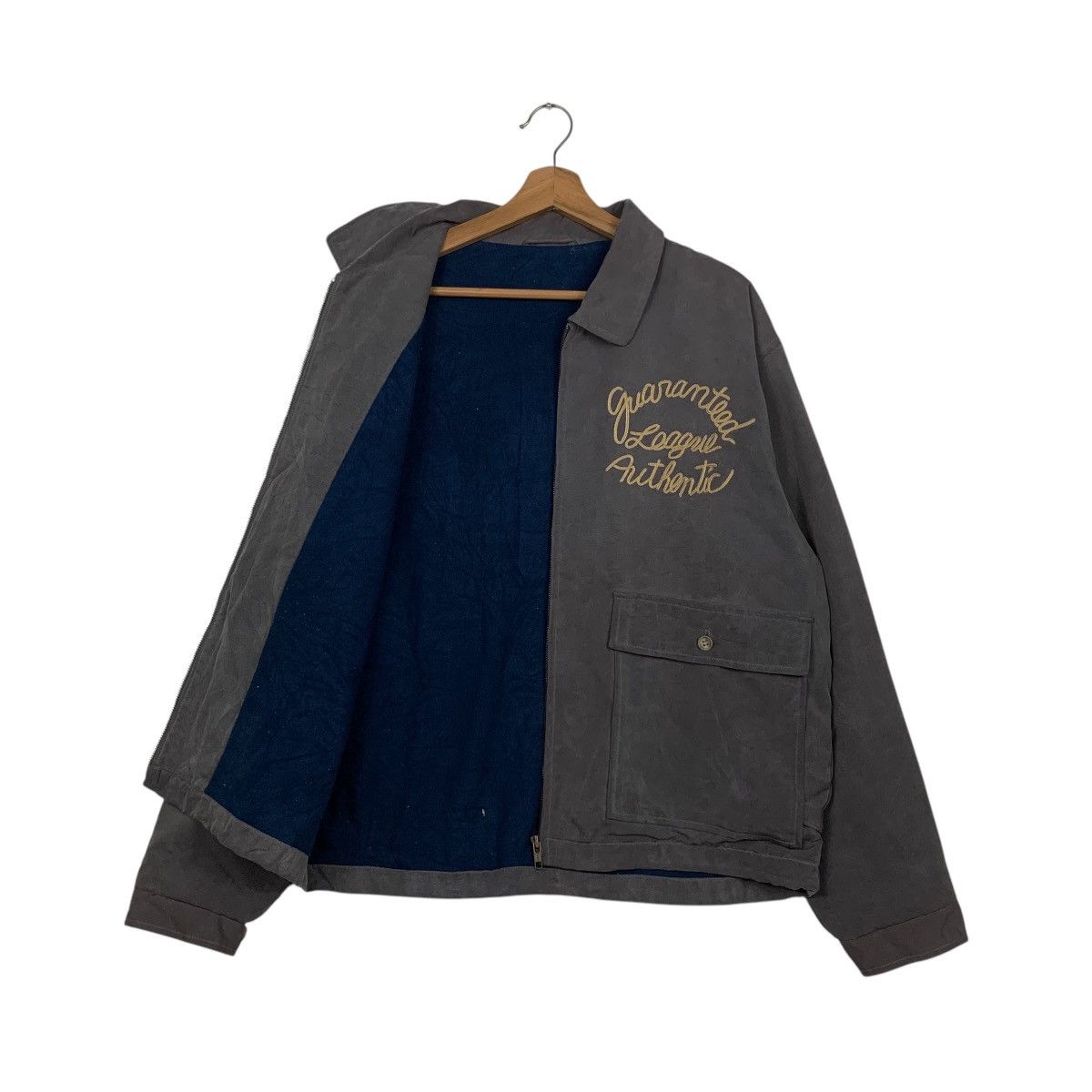 Japanese Brand BATSU PARADISE CLUB Big Logo Work Jacket #2646-C118 Size US L / EU 52-54 / 3 - 10 Thumbnail