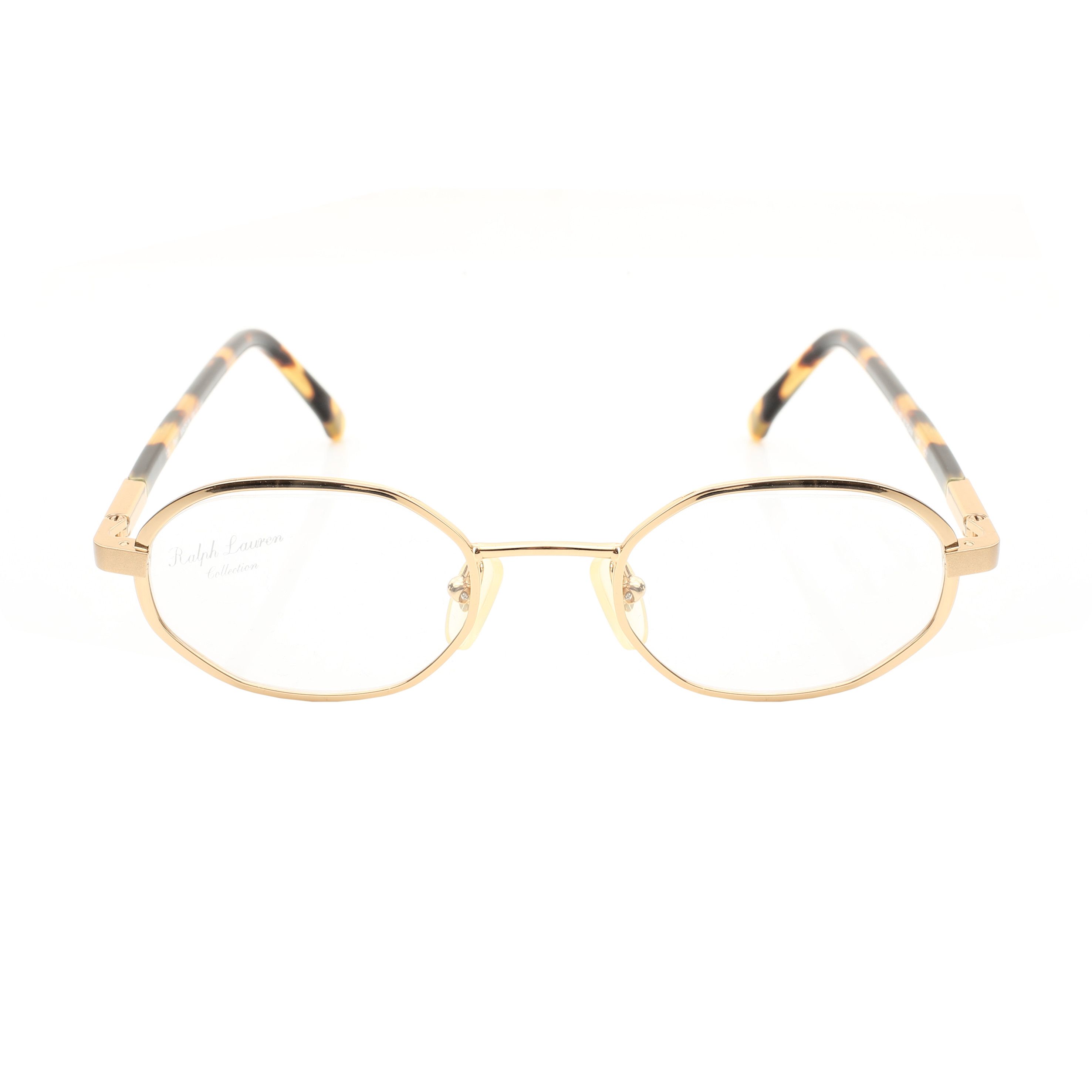 Polo Ralph Lauren × Ralph Lauren Ralph Lauren Collection '90s Gold Round Glasses Size ONE SIZE - 1 Thumbnail