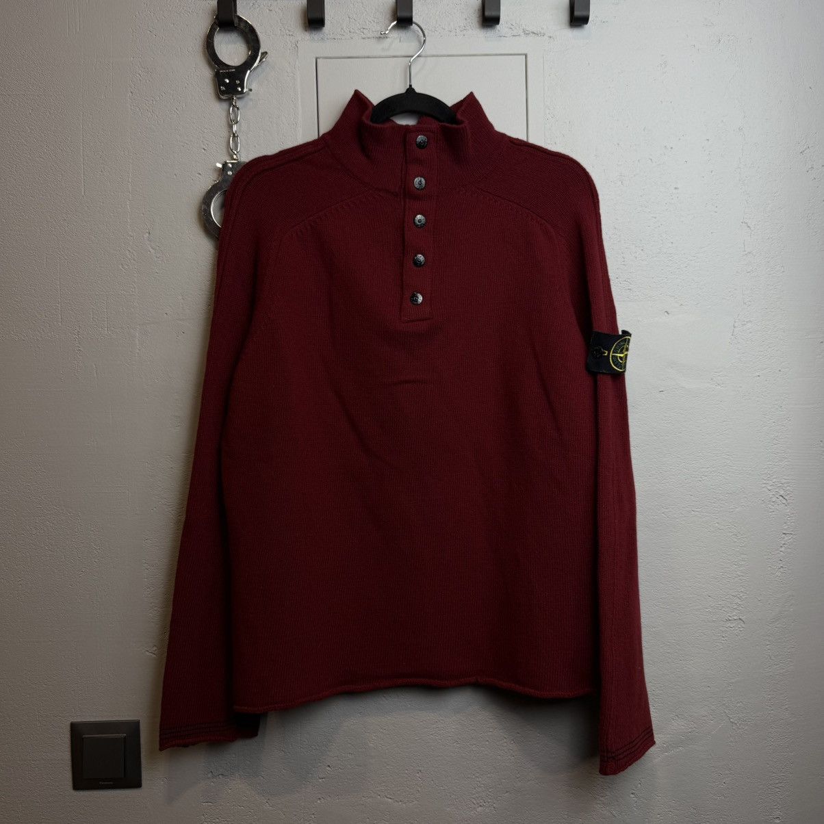 Stone Island Vintage 90’s Wool Sweater Stone Island Size US L / EU 52-54 / 3 - 2 Thumbnail