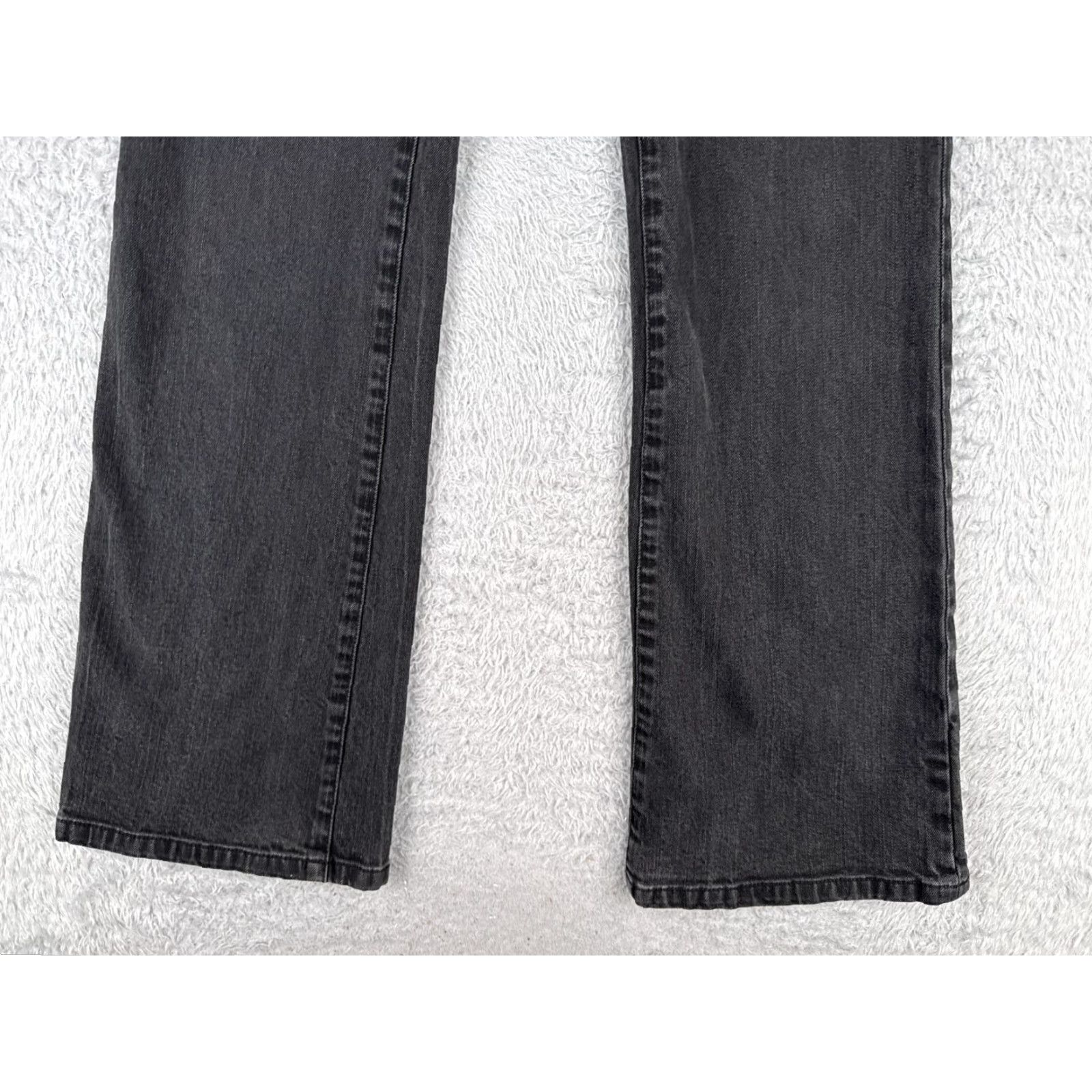Chaps Vintage Chaps Womens Jeans Bootcut Mid Rise Cotton Blend 12 Black Southwestern Designer 30x30 Size 34" / US 12 / IT 48 - 2 Thumbnail