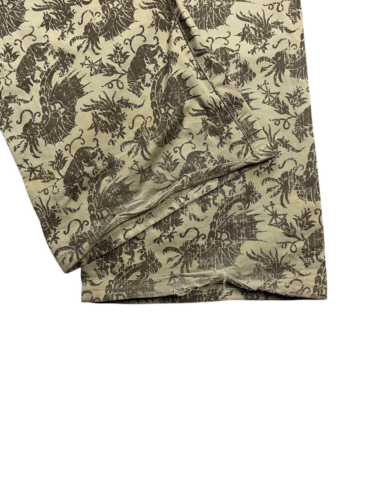 BUFFALO BOBS 2000s Schlussel - Dragon Flared Pants Size US 30 / EU 46 - 6 Thumbnail