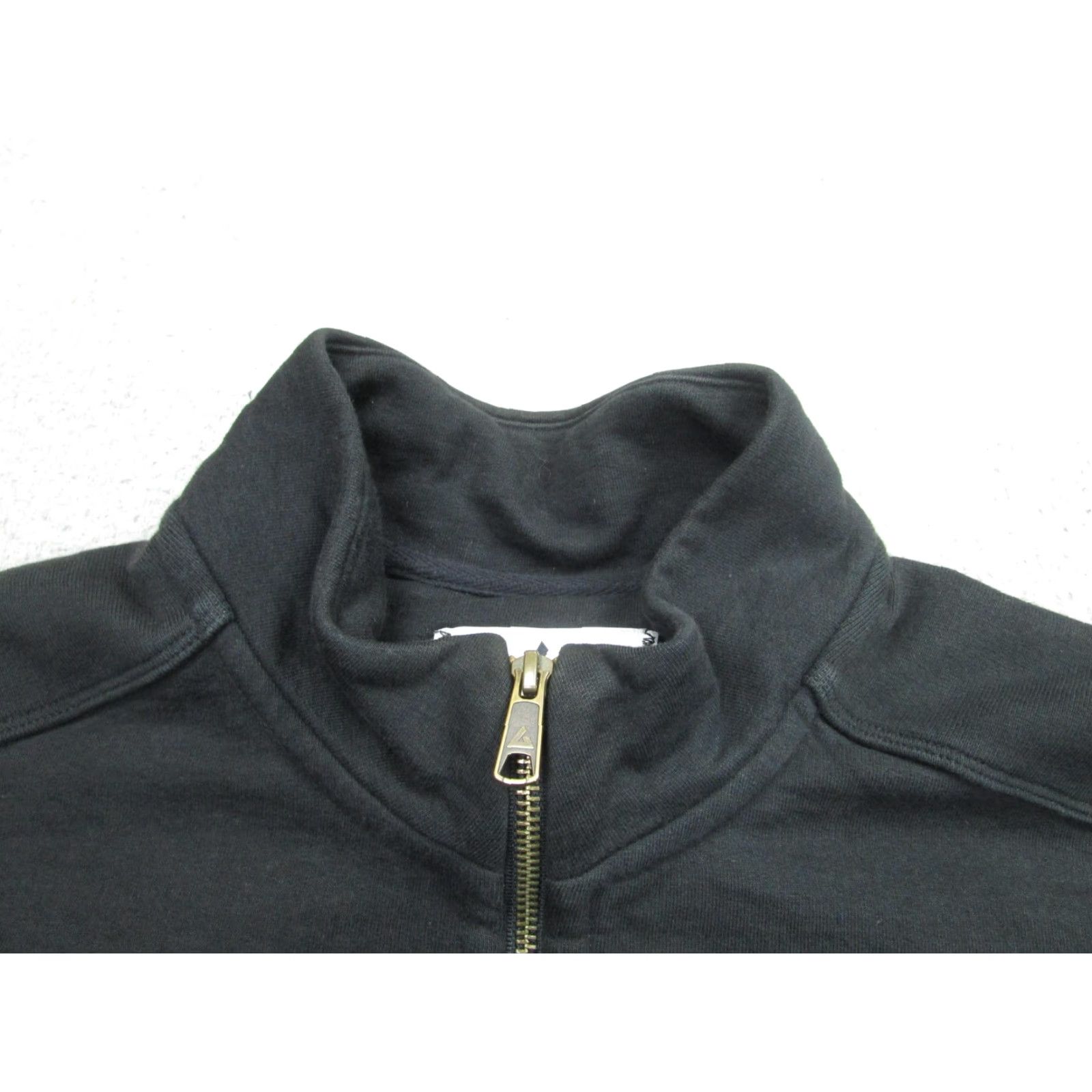 Vintage American Giant Sweatshirt Mens Large Black Full Zip 100% Cotton Made USA Jacket Size US L / EU 52-54 / 3 - 4 Thumbnail