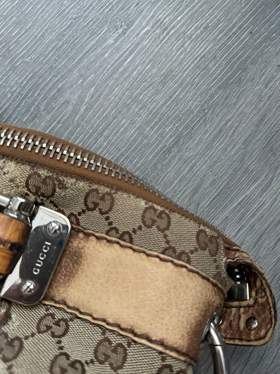 Gucci Gucci monogram canva bag brown Size ONE SIZE - 11 Thumbnail