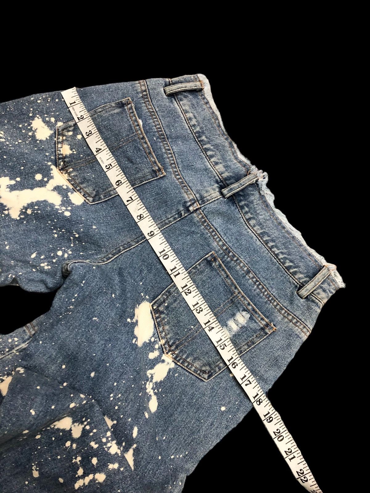 Japanese Brand FLARED BLEACHED WINK WINK DENIM Size 28" / US 6 / IT 42 - 11 Thumbnail