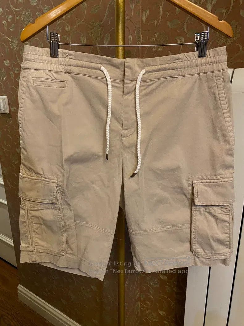 Brunello Cucinelli Brunello Cucinelli Sea Island cotton suit shorts Size US 32 / EU 48 - 1 Thumbnail