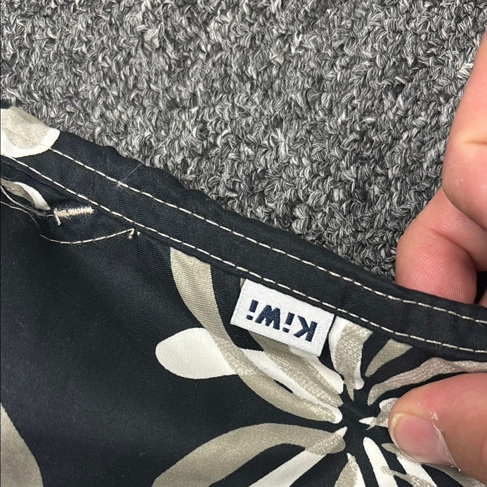 Other NWT Kiwi Black and White Swim Trunks Size XXL Size US 44 / EU 60 - 4 Thumbnail