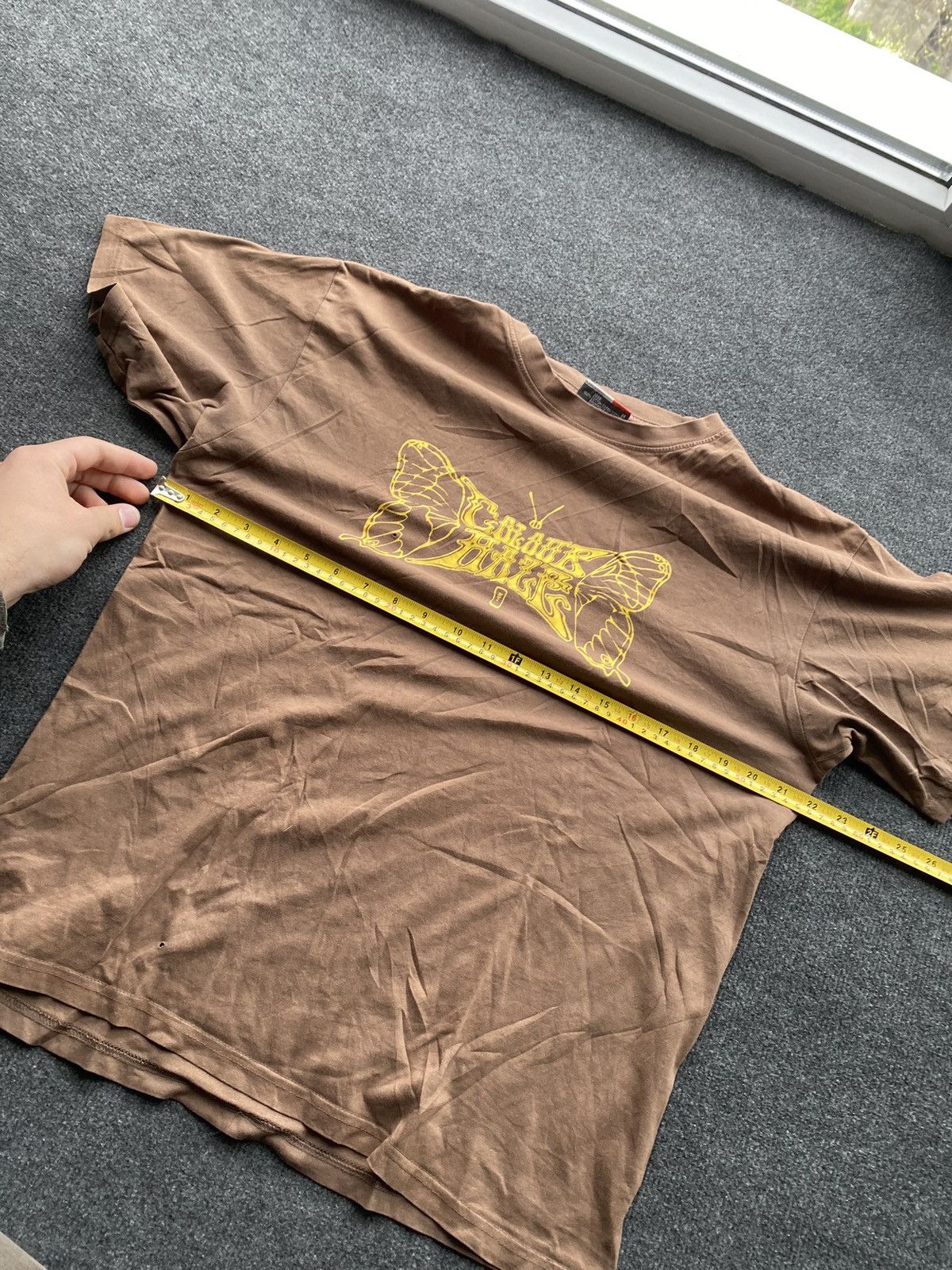 Band Tees 🔥Colour Haze Band Tour vintage tee brown rare Size US L / EU 52-54 / 3 - 7 Thumbnail