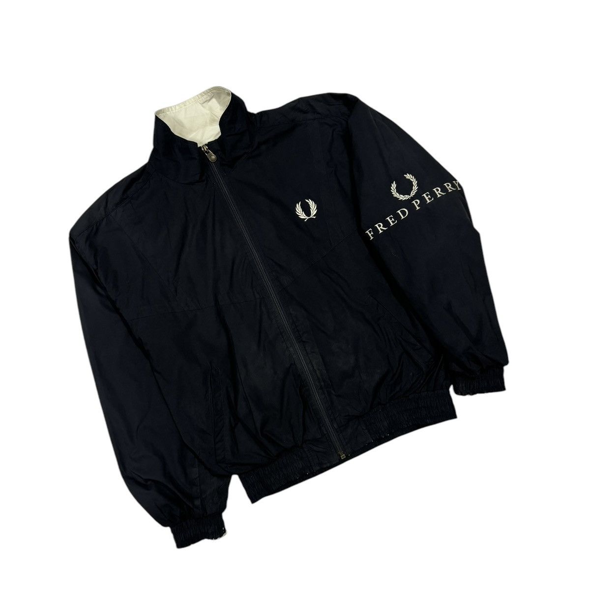 Fred Perry × Vintage Vtg🔥90’s Fred Perry Track Top Windbreaker Jacket#19 Size US L / EU 52-54 / 3 - 6 Thumbnail