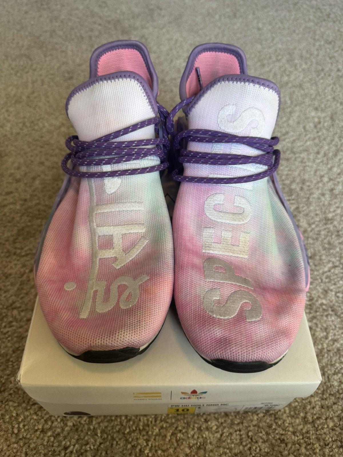 Adidas × Humanrace × Pharrell Pharrell x NMD Human Race Trail 'Holi Festival' Size US 10 / EU 43 - 2 Thumbnail