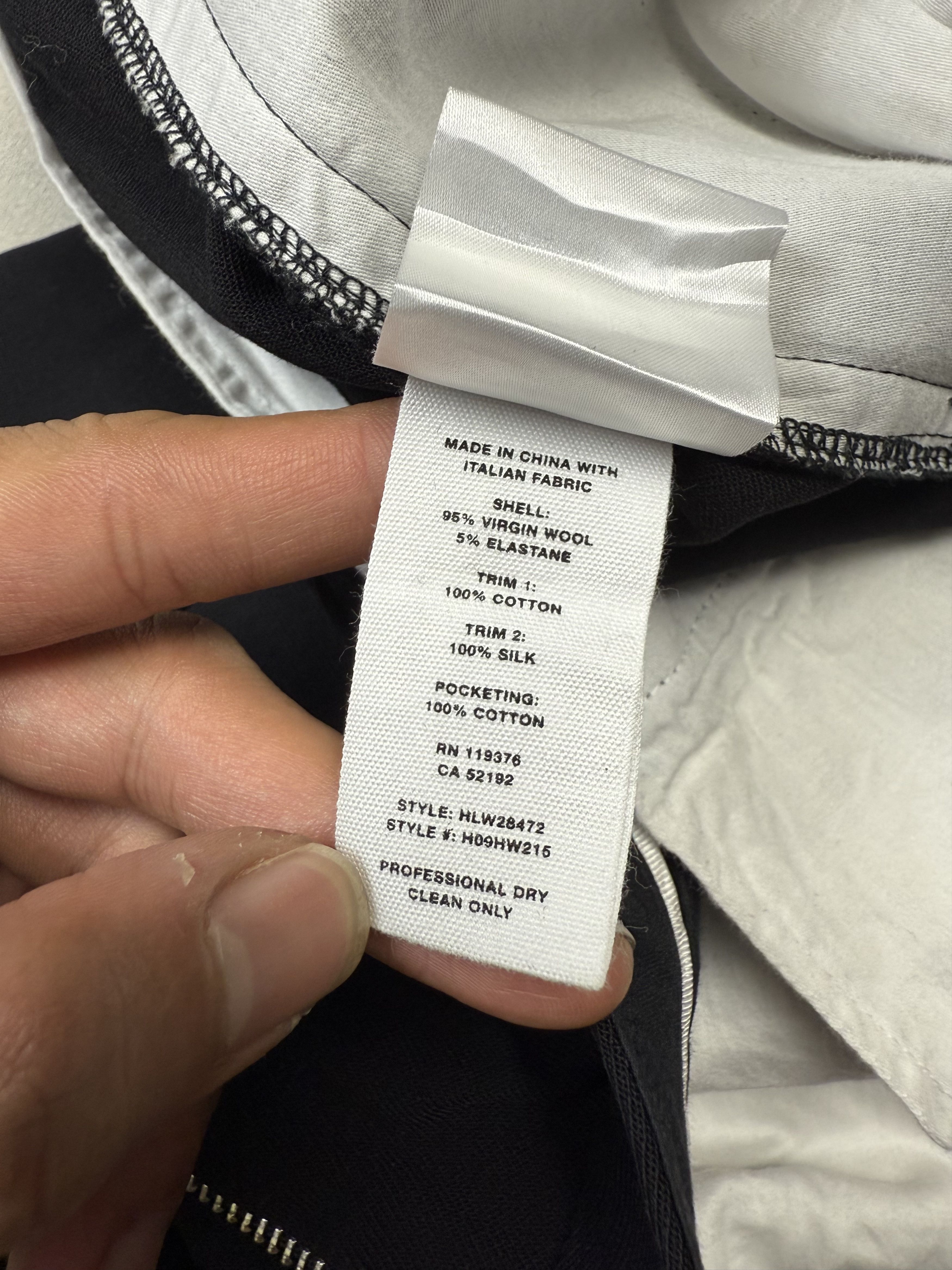 Helmut Lang Helmut Lang Side Zipper Wool Pants Size 4 Size 30" / US 8 / IT 44 - 9 Thumbnail