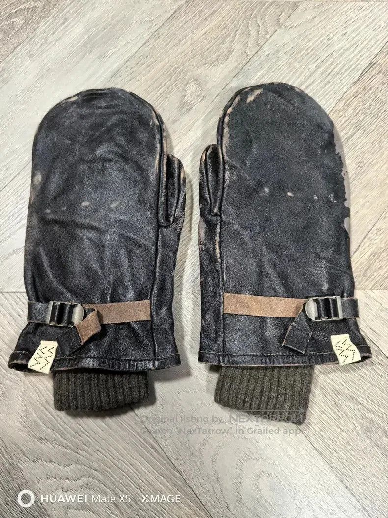 Visvim VISVIM 23AW MUSHER MITTENS(IT VEG.H) Italian horseskin brea Size ONE SIZE - 1 Thumbnail