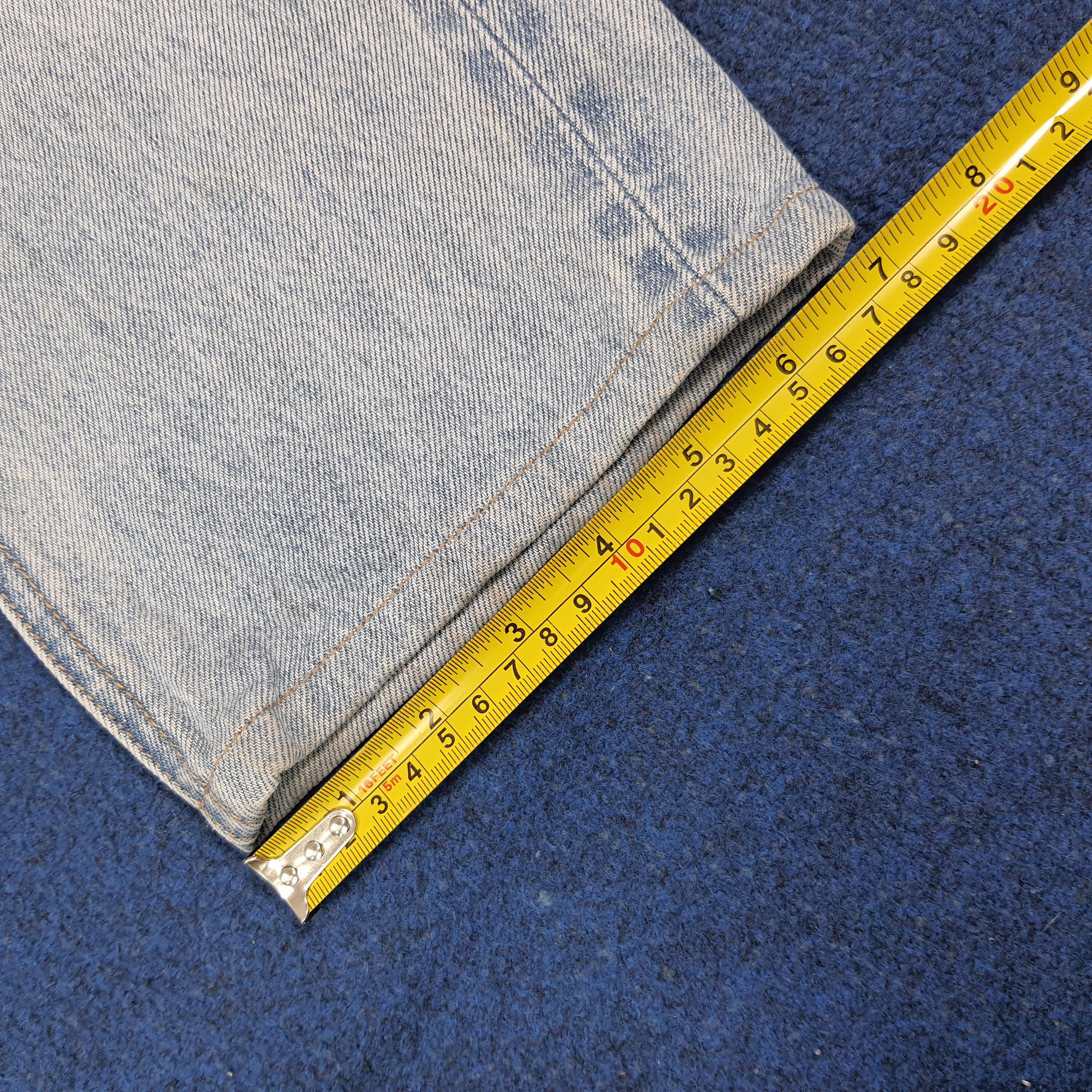 Andy Warhol Vintage Andy Warhol x Billabong Distressed Selvedge C280N9 Size US 35 - 21 Thumbnail