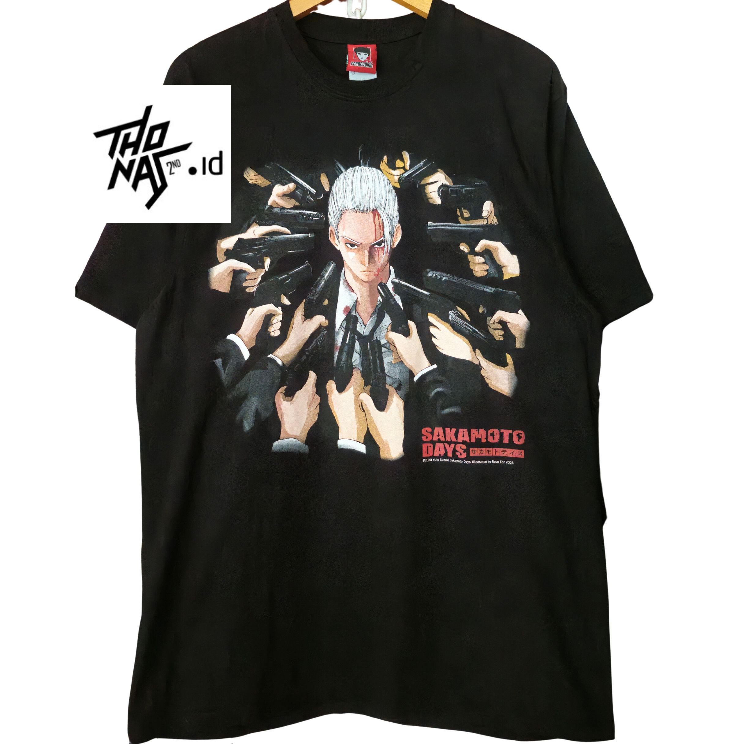 Anime Sakamoto Days Anime Manga Limited Fans Made Rococodido XL Size US XL / EU 56 / 4 - 2 Thumbnail
