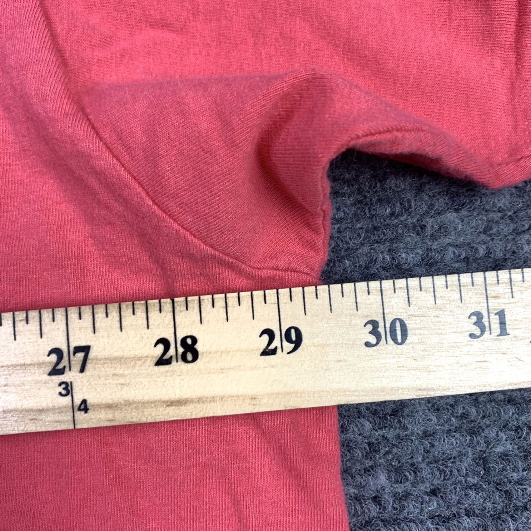 Vintage VINTAGE 90s Just My Size T-Shirt Womens Plus 3X Short Sleeve Crew Neck Pink Cotton Blank Size XXL / US 16-18 / IT 52-54 - 5 Thumbnail