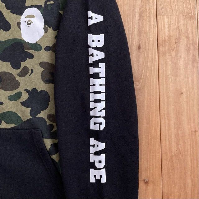 Bape BAPE CAMO full zip hoodie 1st camo green × black APE Size US XXL / EU 58 / 5 - 3 Thumbnail