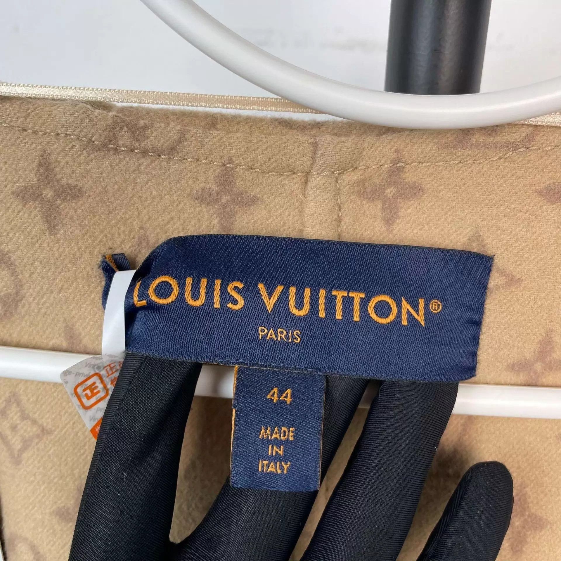 Louis Vuitton lv cashmere coat brown Size L / US 10 / IT 46 - 6 Thumbnail
